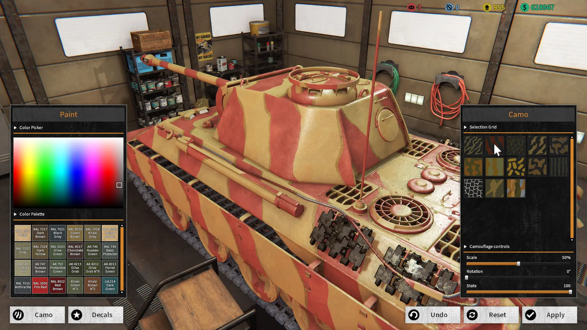 后勤模拟器/坦克维修模拟/坦克修理模拟/Tank Mechanic Simulator 游戏截图