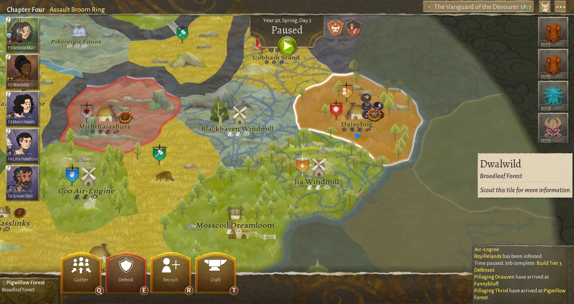 漫野奇谭/Wildermyth 游戏截图