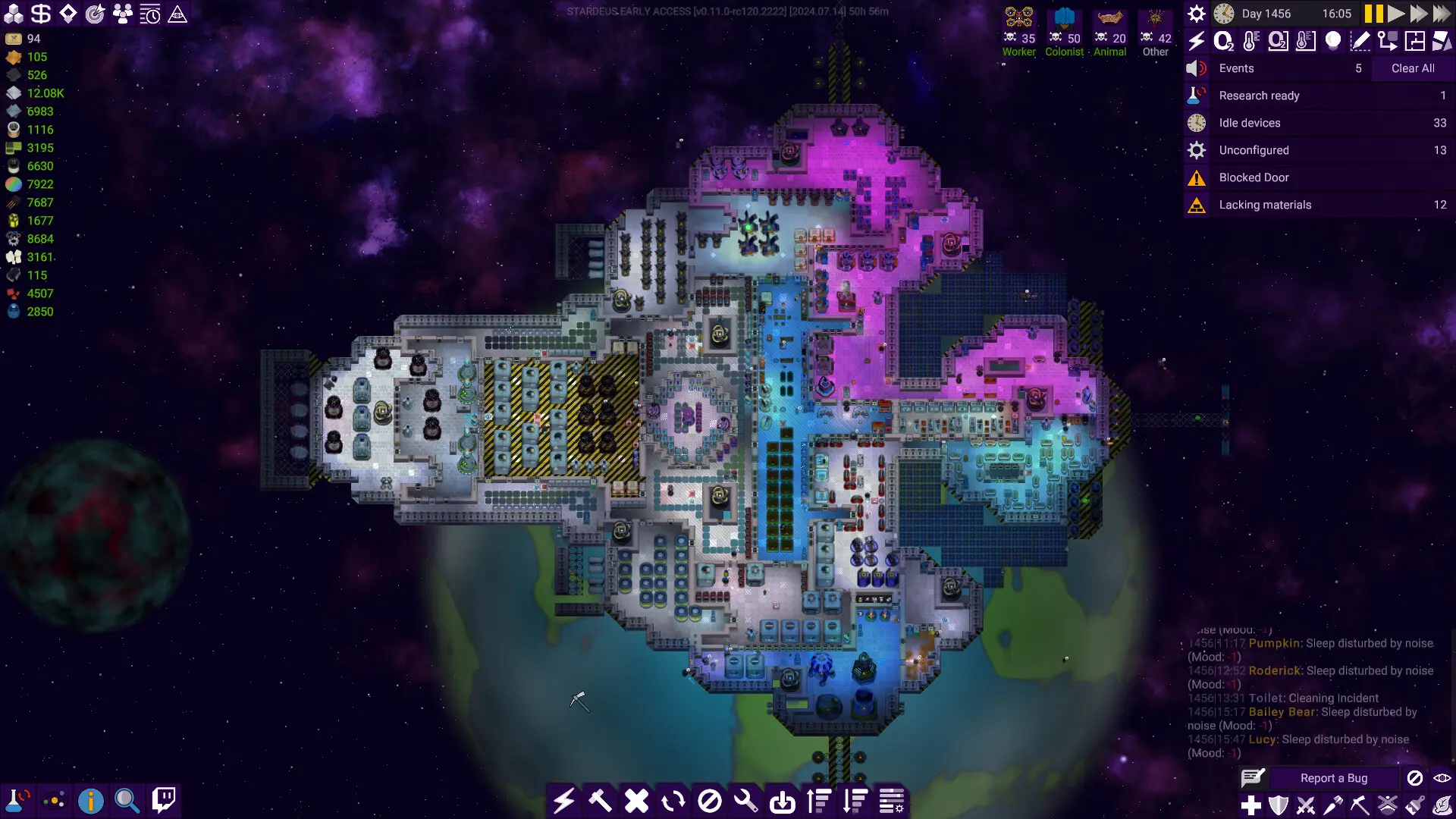 繁星旅途/Stardeus 游戏截图