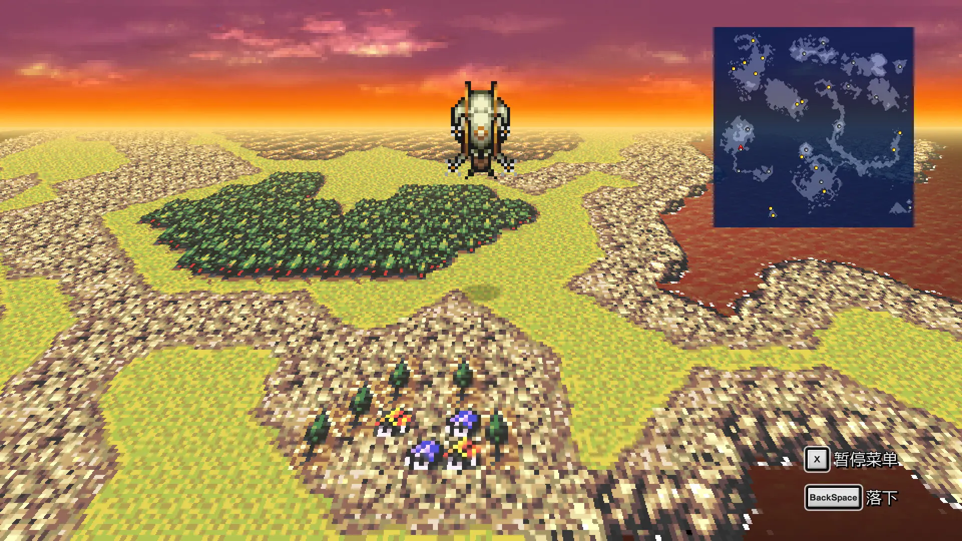 最终幻想6像素复刻版/FINAL FANTASY VI 游戏截图