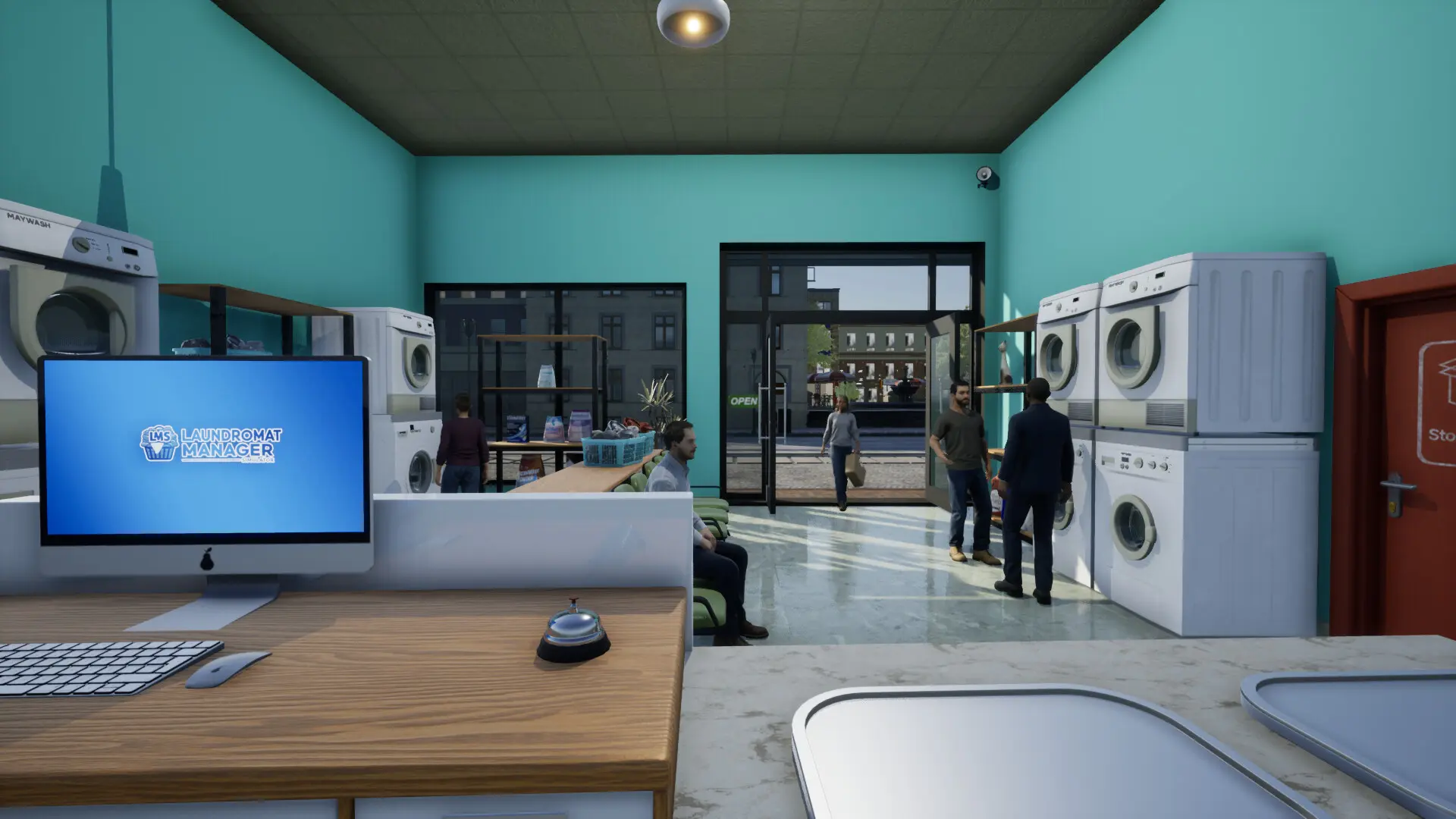 洗衣店经理模拟器/Laundromat Manager Simulator 游戏截图