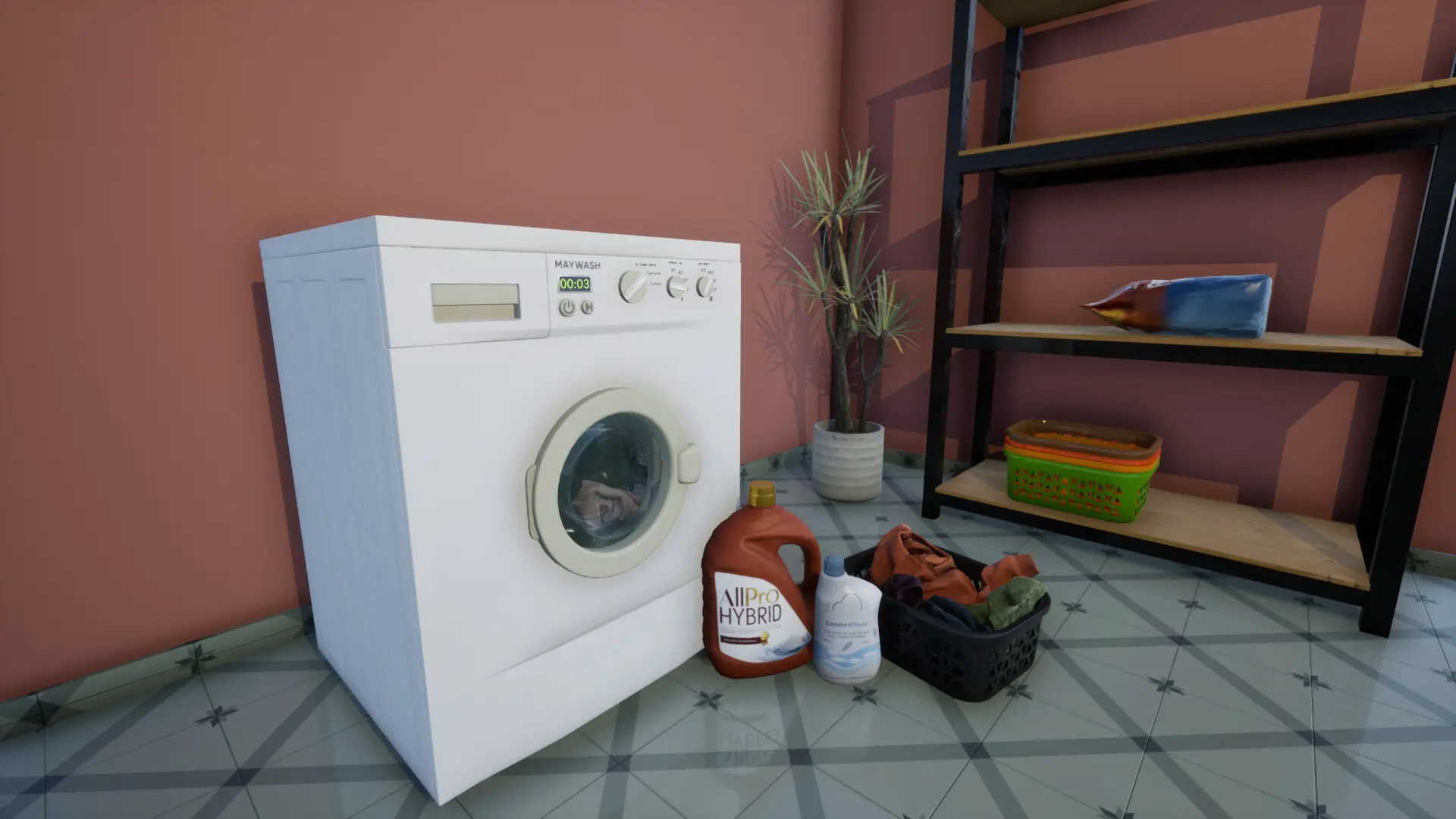 洗衣店经理模拟器/Laundromat Manager Simulator 游戏截图