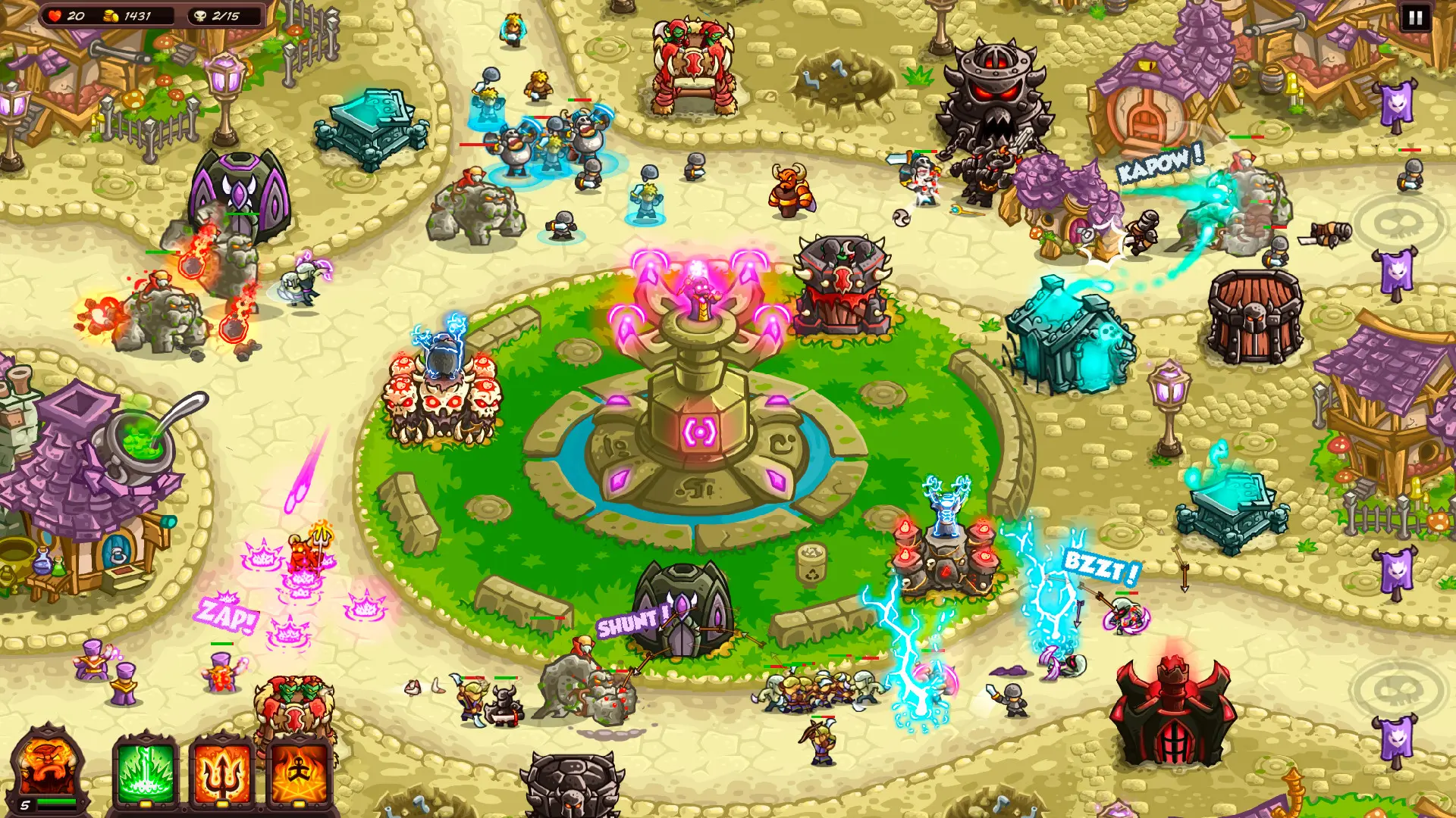 王国保卫战:复仇/Kingdom Rush Vengeance - Tower Defense 游戏截图