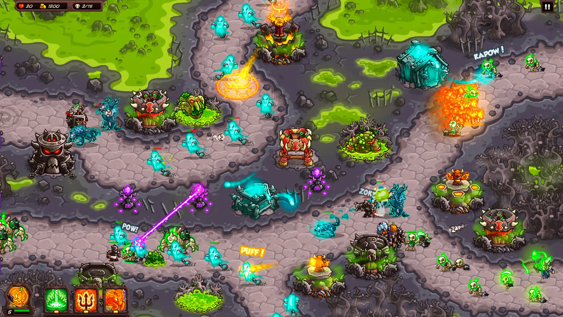 王国保卫战:复仇/Kingdom Rush Vengeance - Tower Defense 游戏截图