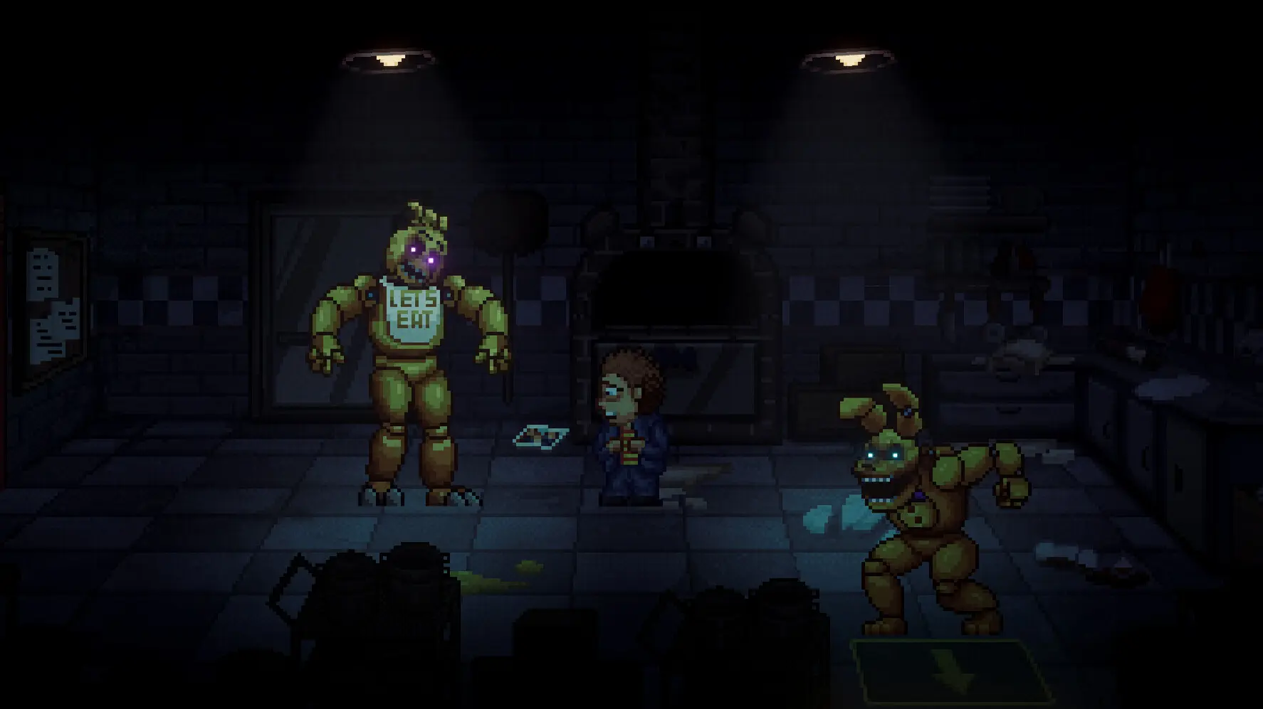 玩具熊的五夜后宫：陷落球池/Five Nights at Freddy's: Into the Pit 游戏截图