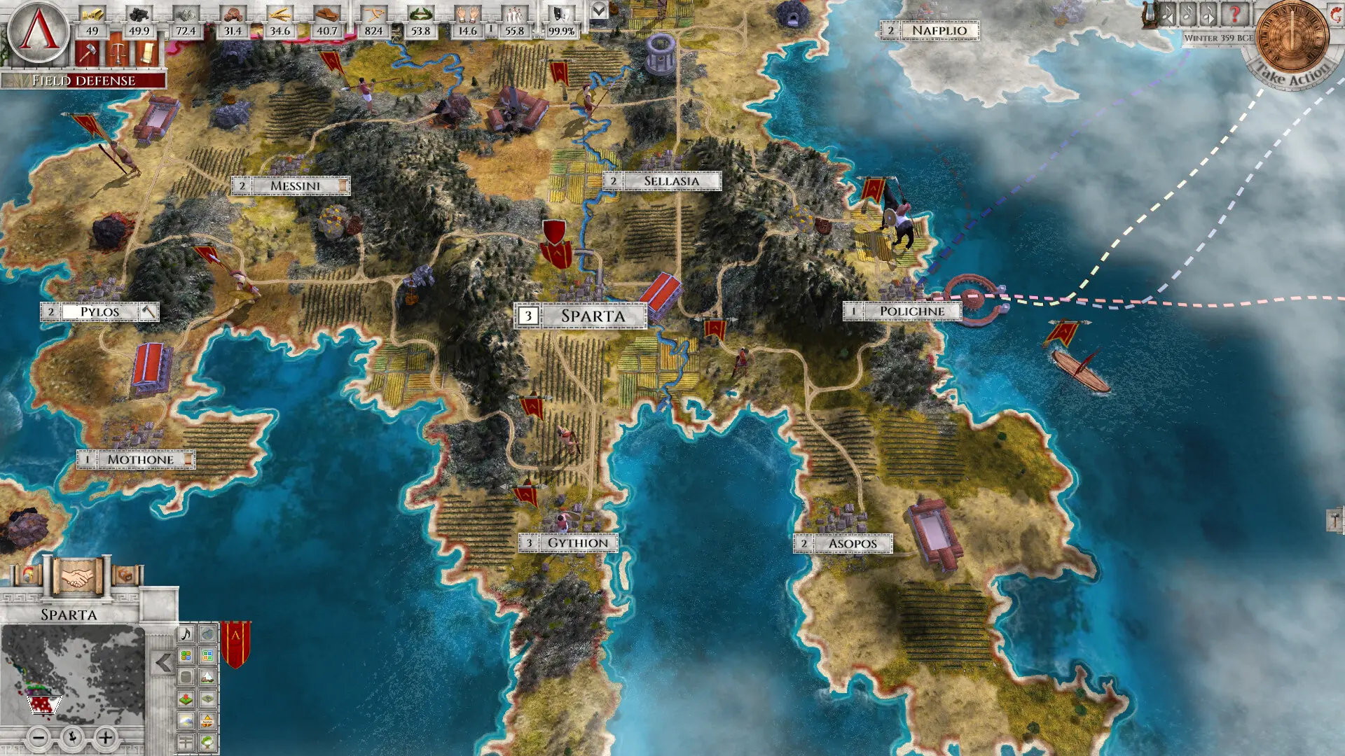 帝国：希腊战争/Imperiums: Greek Wars 游戏截图