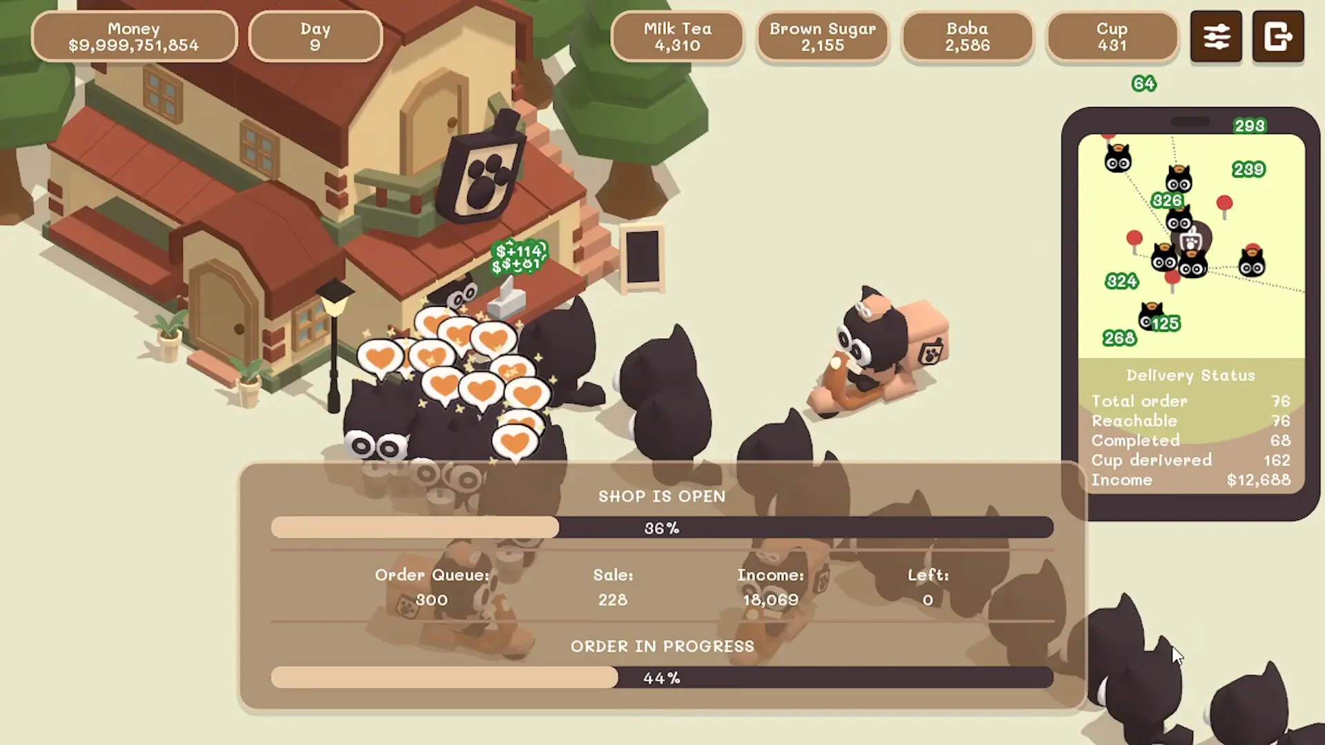 珍珠奶茶店模拟器：放置商店管理/Boba Simulator : Idle Shop Management 游戏截图