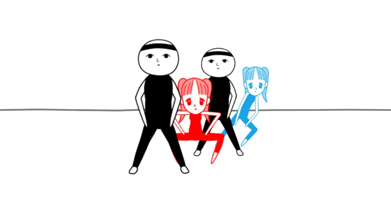大家一起观颜察色。/KUUKIYOMI: Consider It 游戏截图