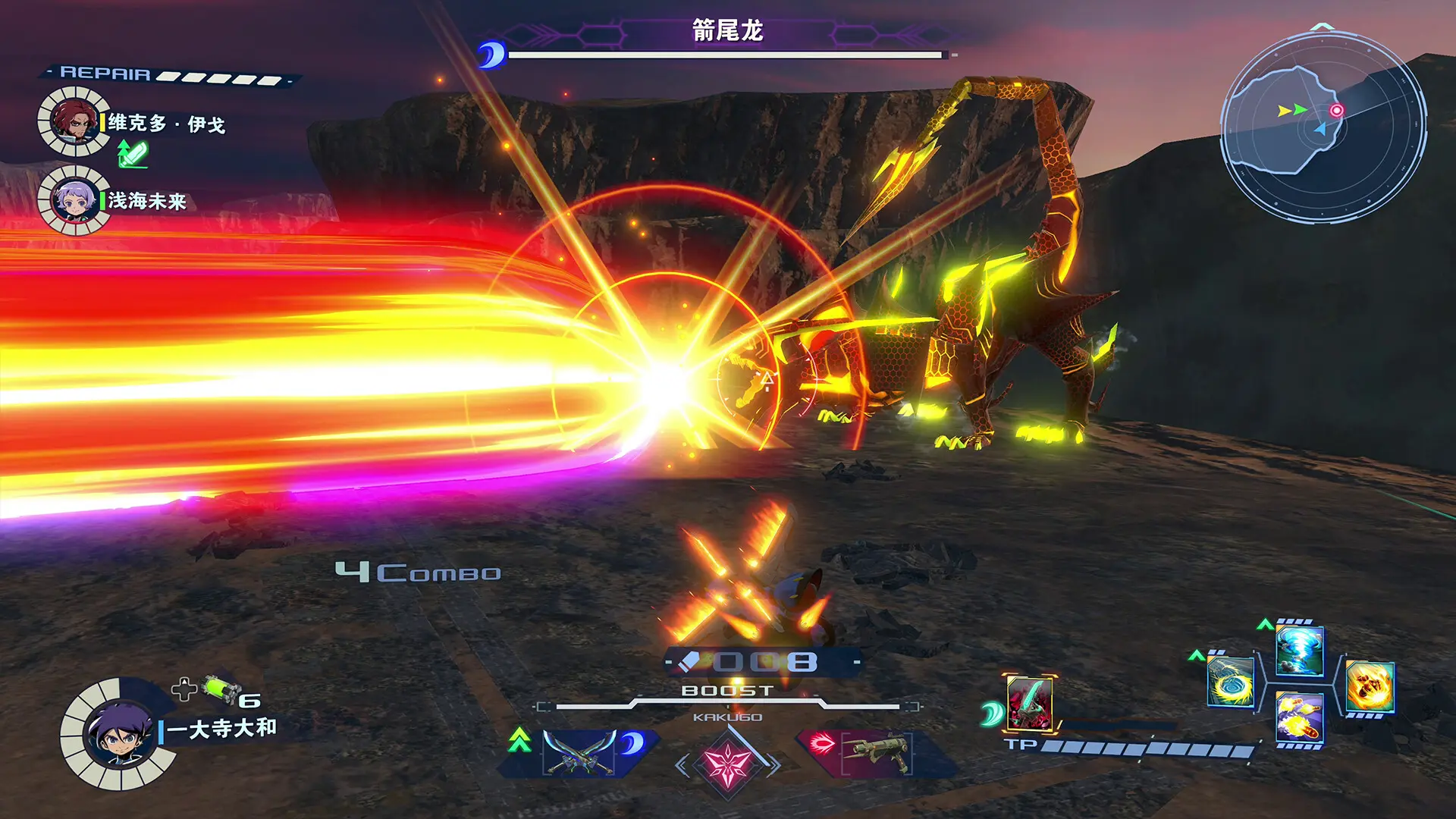 百万吨级武藏W：WIRED/MEGATON MUSASHI W: WIRED 游戏截图