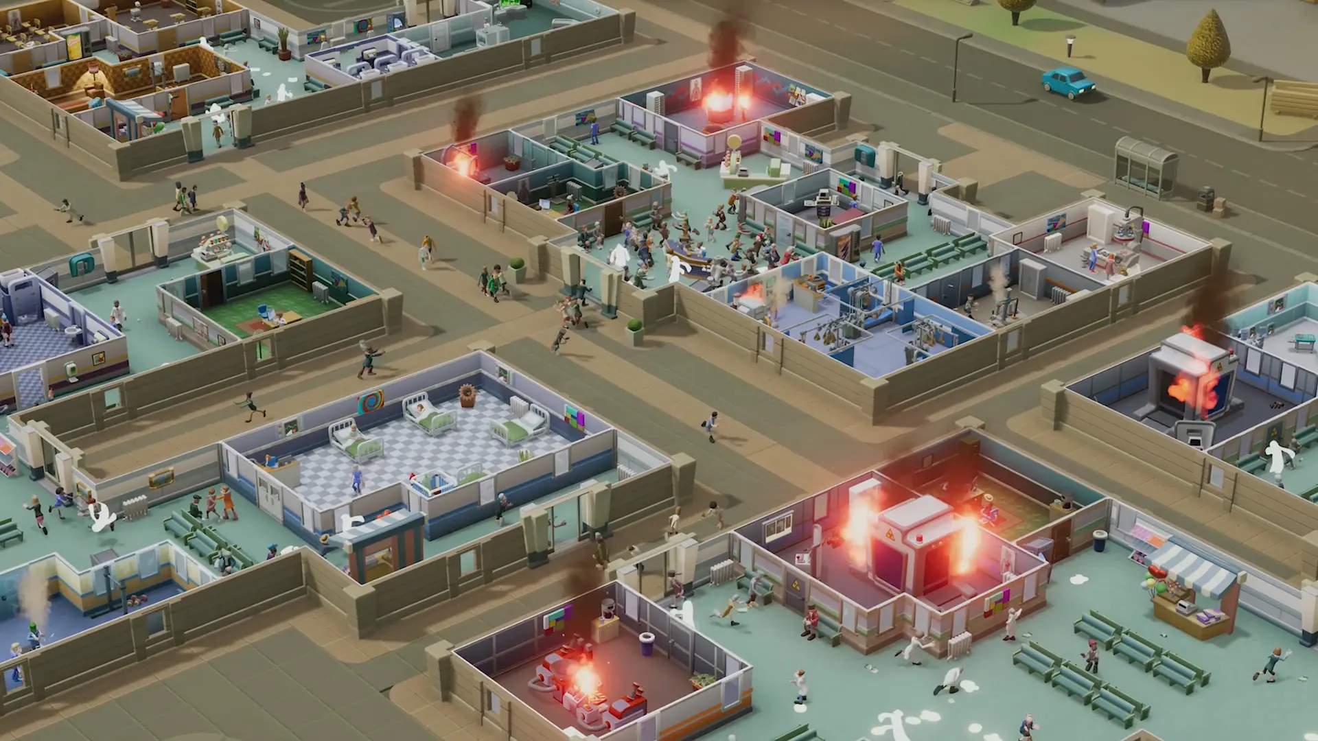 双点医院/Two Point Hospital 游戏截图