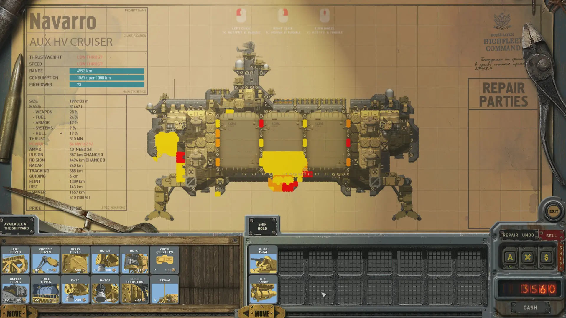 高空舰队/HighFleet 游戏截图