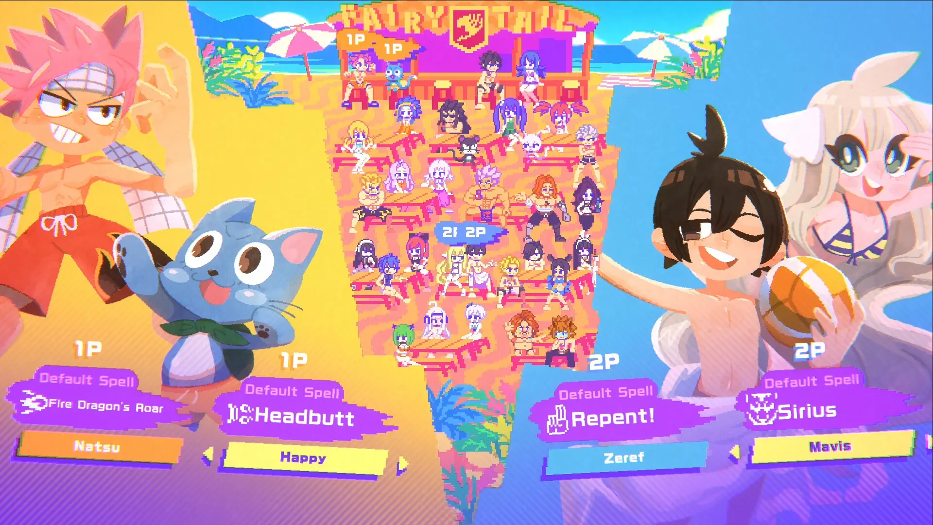 妖精的尾巴：爆裂沙滩排球/FAIRY TAIL: Beach Volleyball Havoc 游戏截图