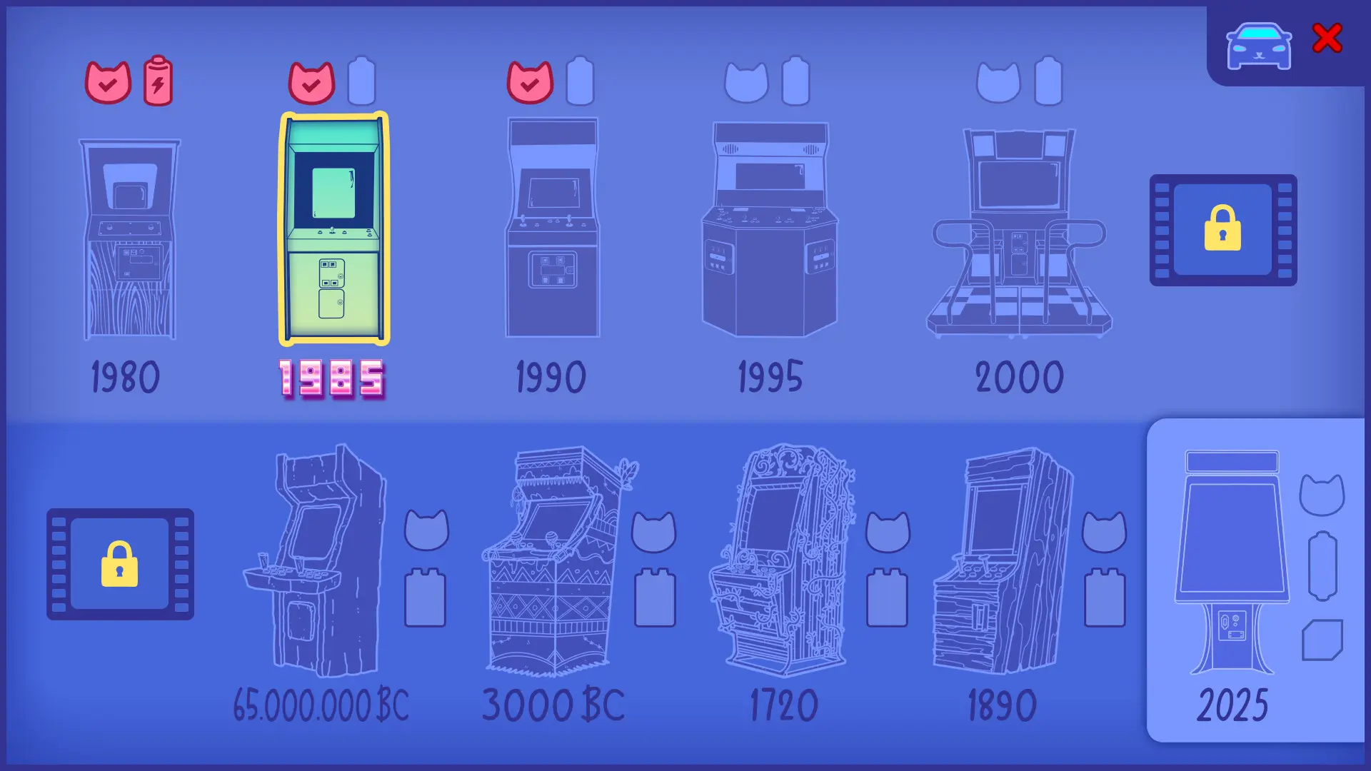 电玩街机满是猫/An Arcade Full of Cats 游戏截图