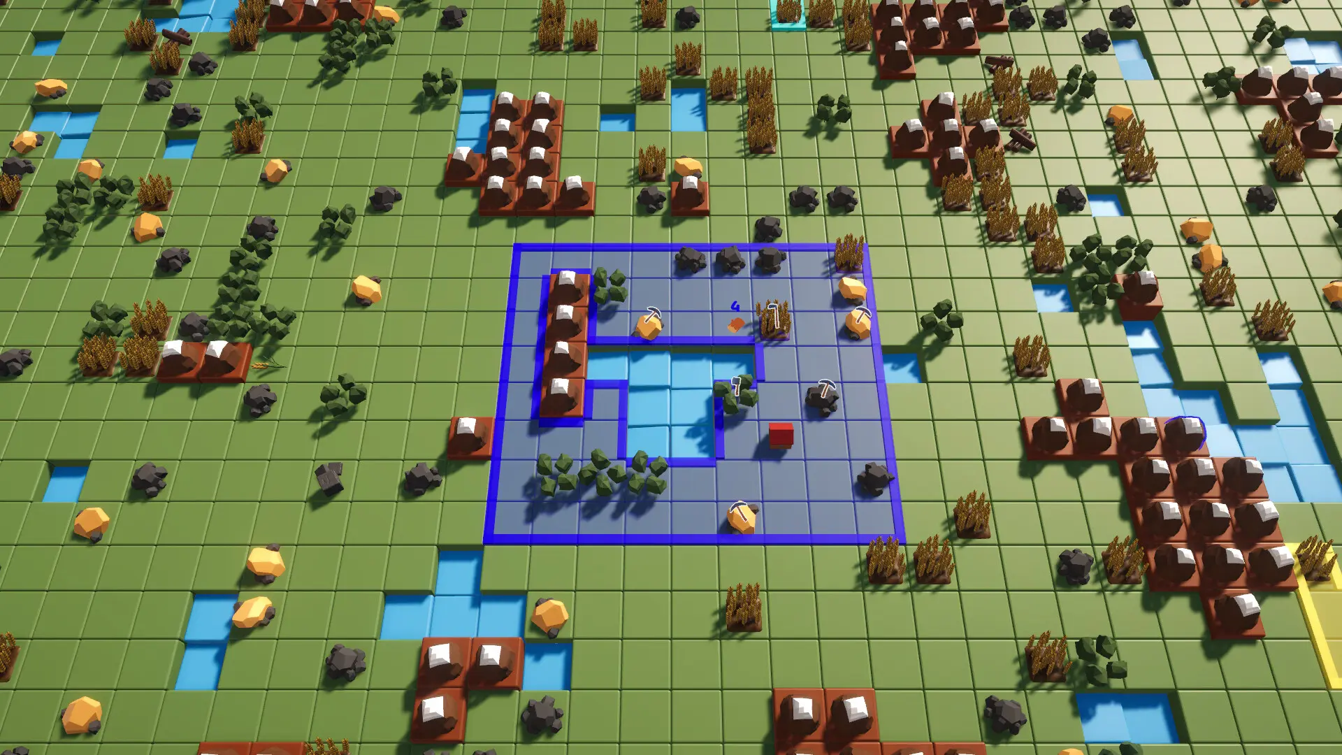 ⁤Square Wars 游戏截图