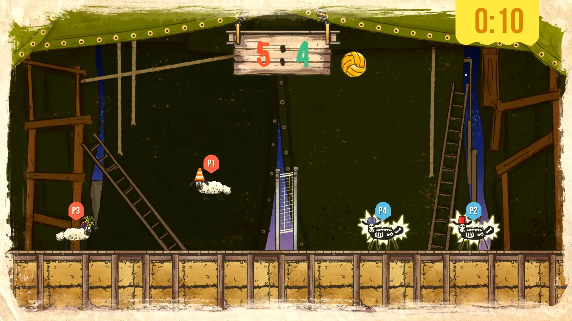 送小羊回家/Home Sheep Home: Farmageddon Party Edition 游戏截图