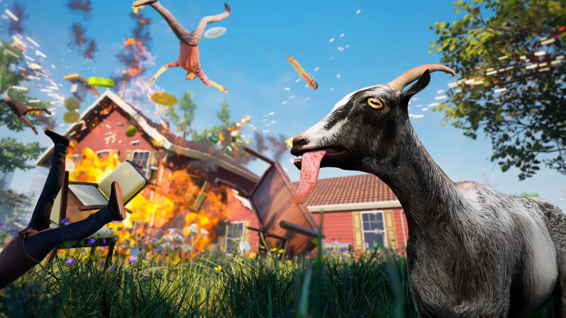 山羊模拟器：重制版/Goat Simulator: Remastered 游戏截图