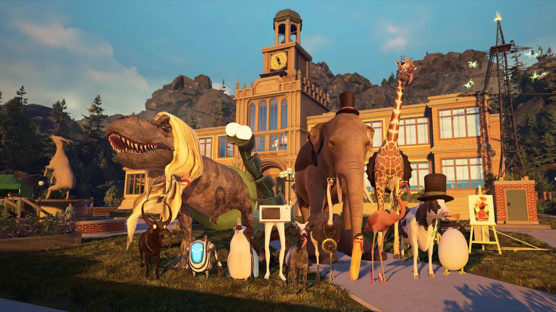 山羊模拟器：重制版/Goat Simulator: Remastered 游戏截图
