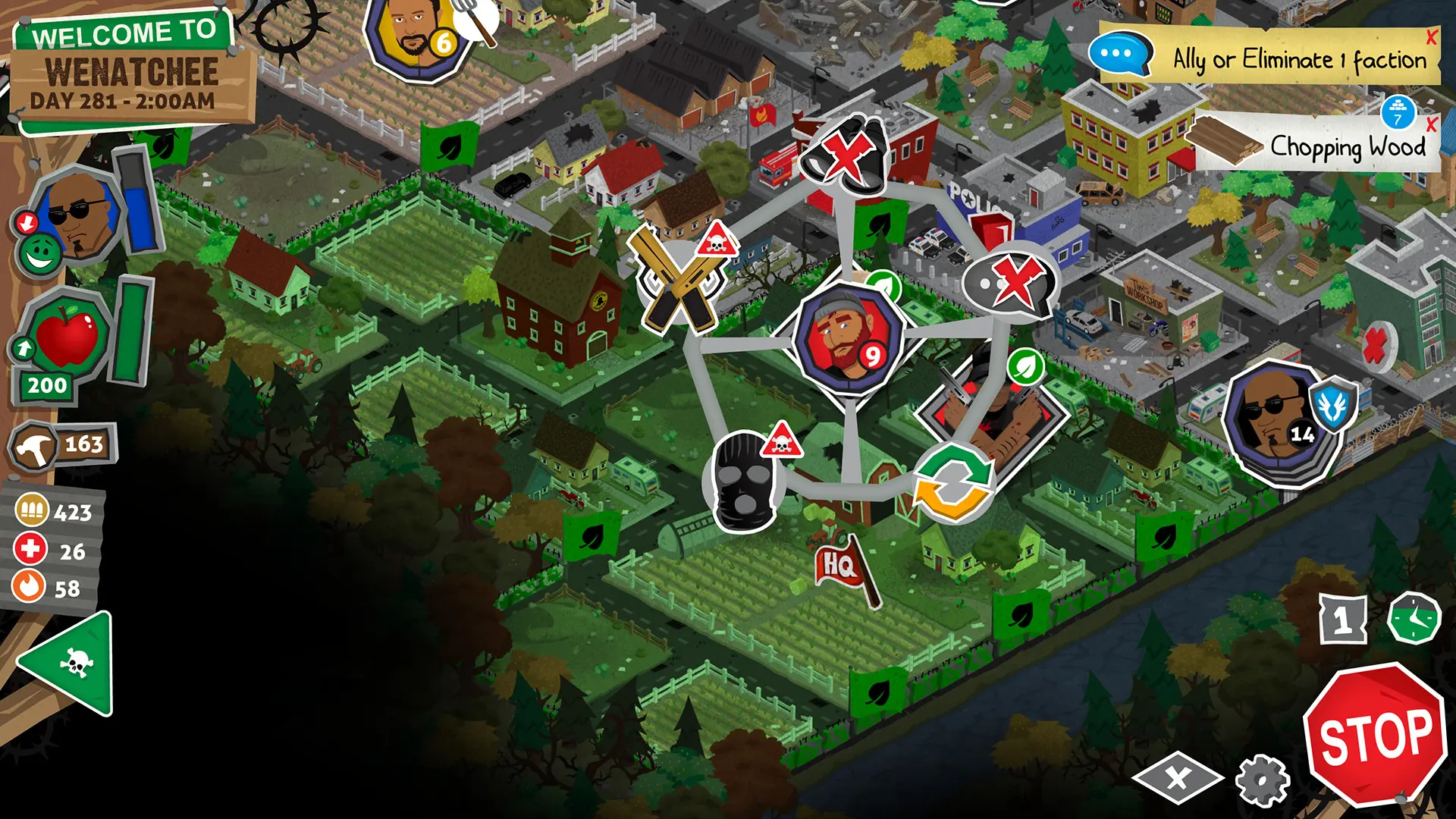 重建僵尸大陆3：黑帮/Rebuild 3: Gangs of Deadsville 游戏截图