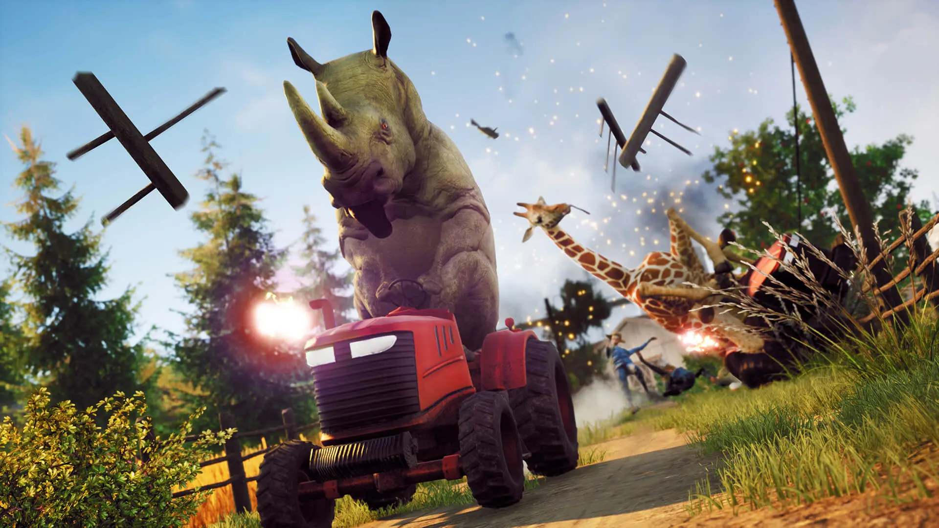 模拟山羊3/Goat Simulator 3/支持网络联机 游戏截图