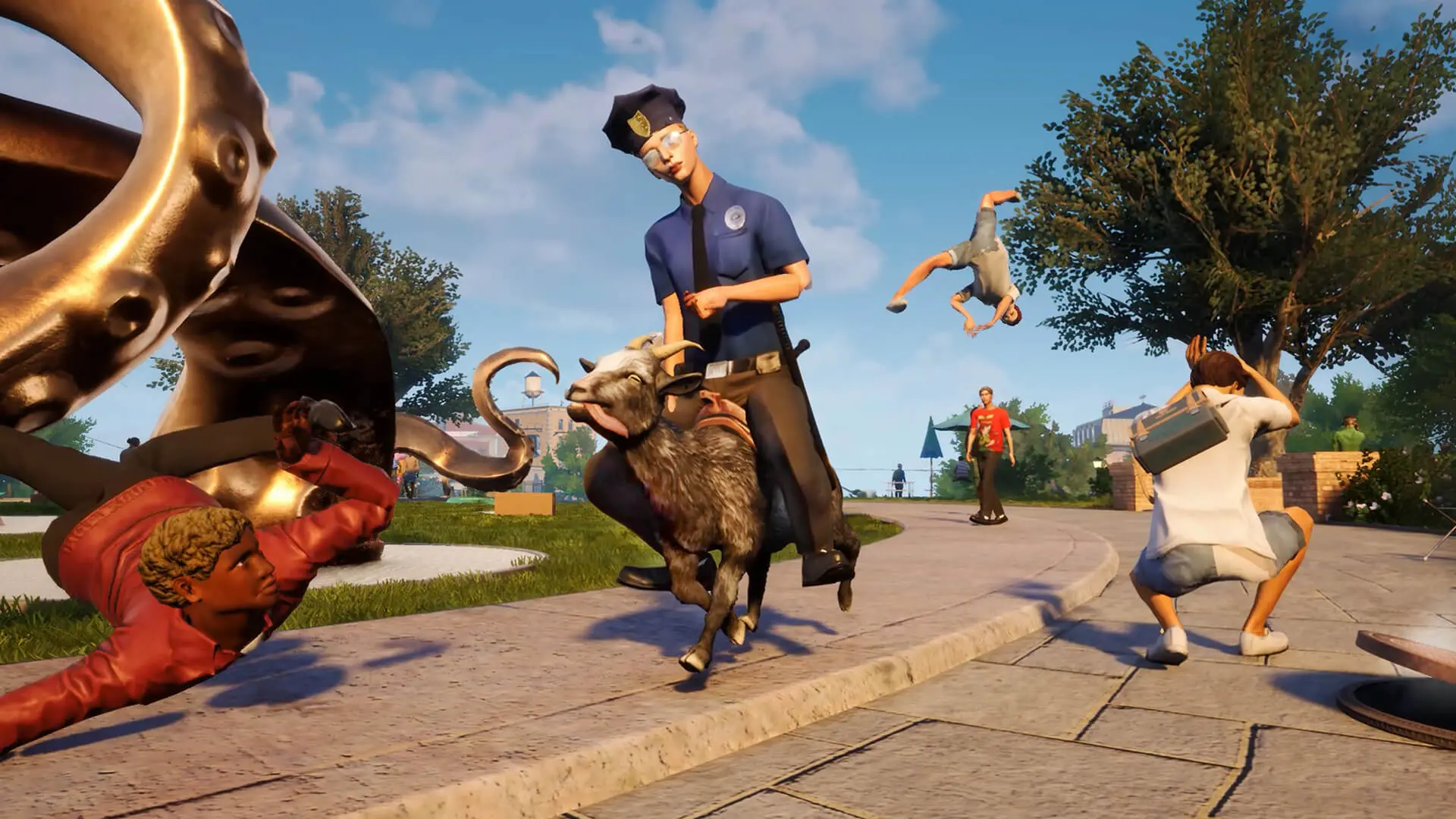 模拟山羊3/Goat Simulator 3/支持网络联机 游戏截图