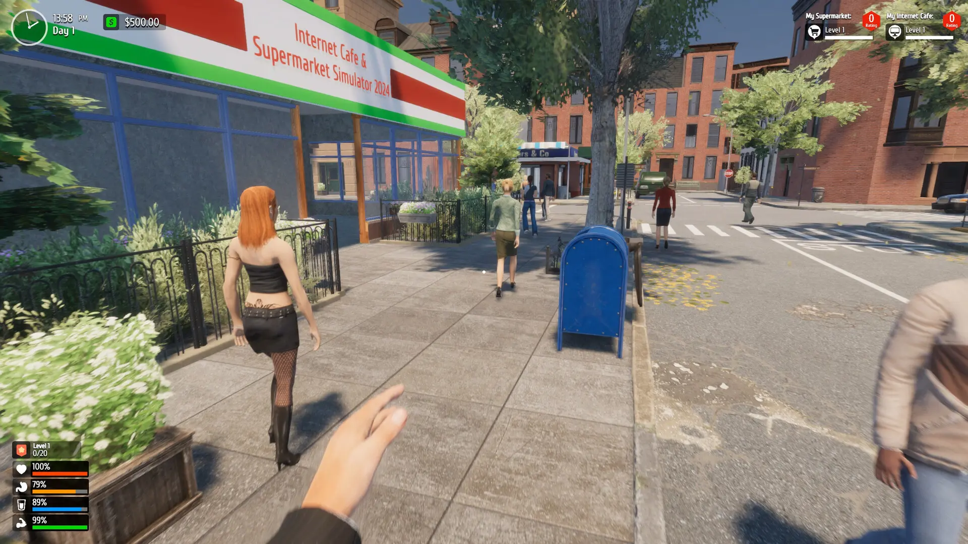 网吧&超市模拟器2024/Internet Cafe & Supermarket Simulator 2024 游戏截图