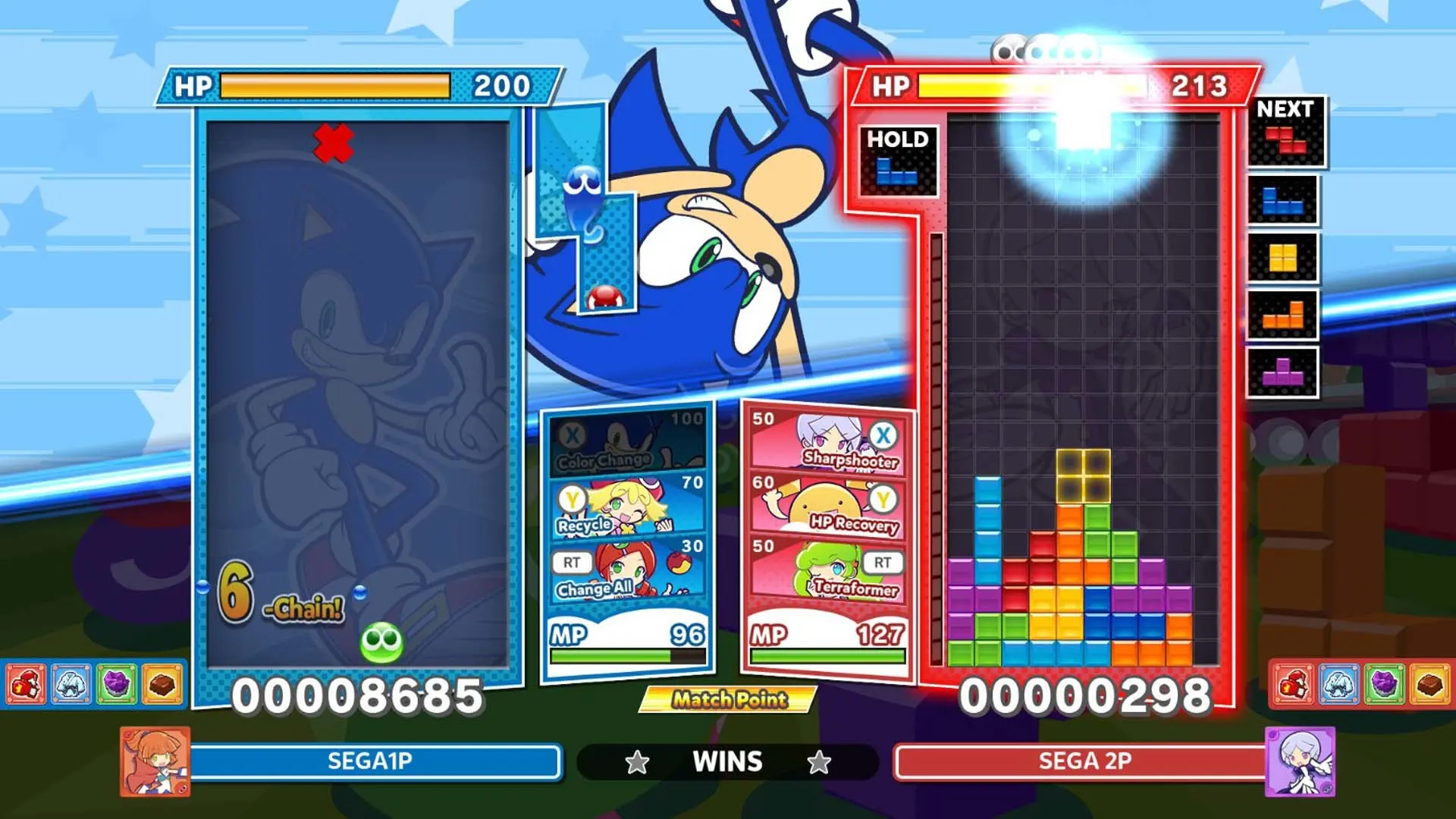魔法气泡特趣思俄罗斯方块2/Puyo Puyo Tetris 2 游戏截图