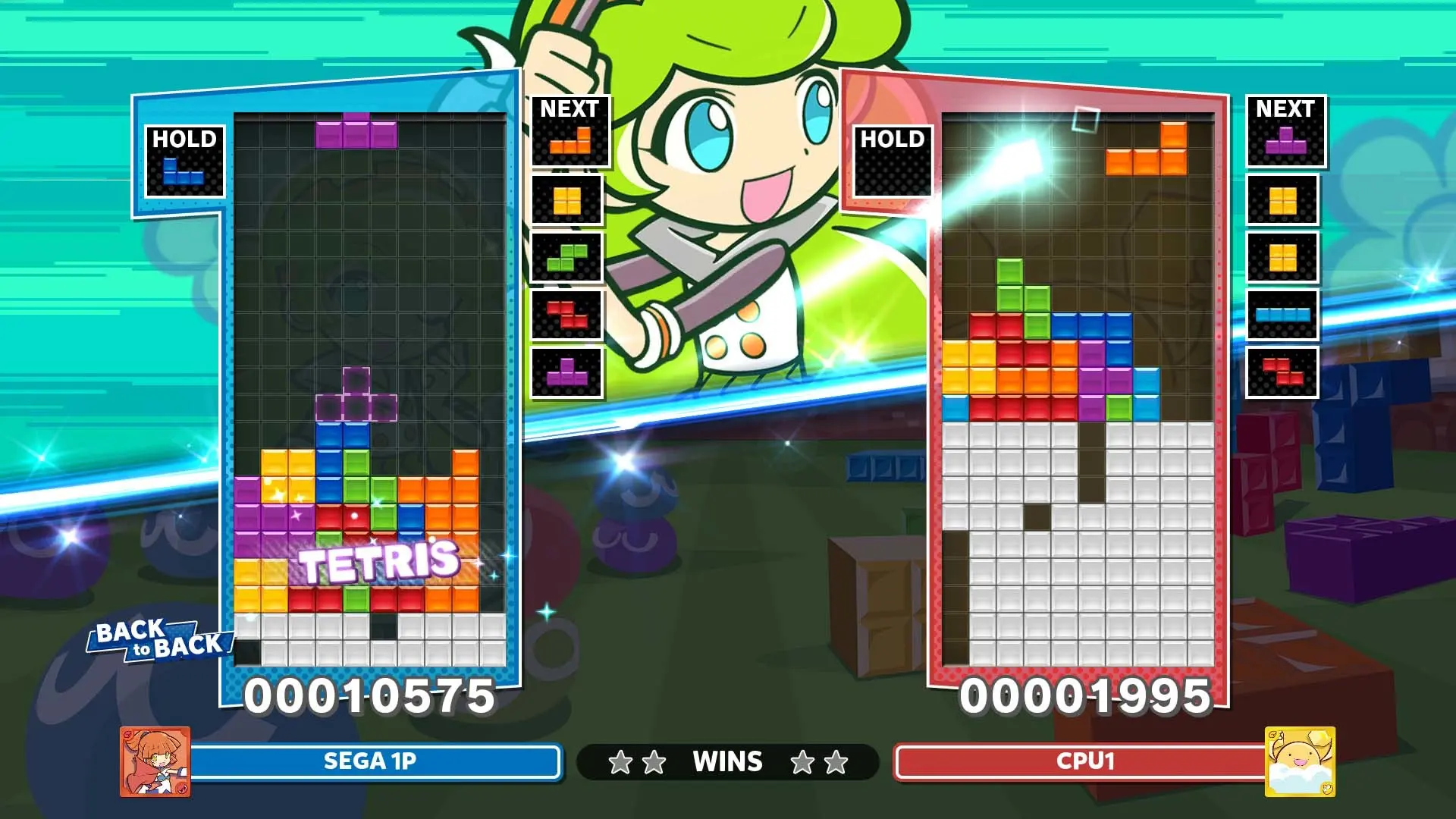 魔法气泡特趣思俄罗斯方块2/Puyo Puyo Tetris 2 游戏截图