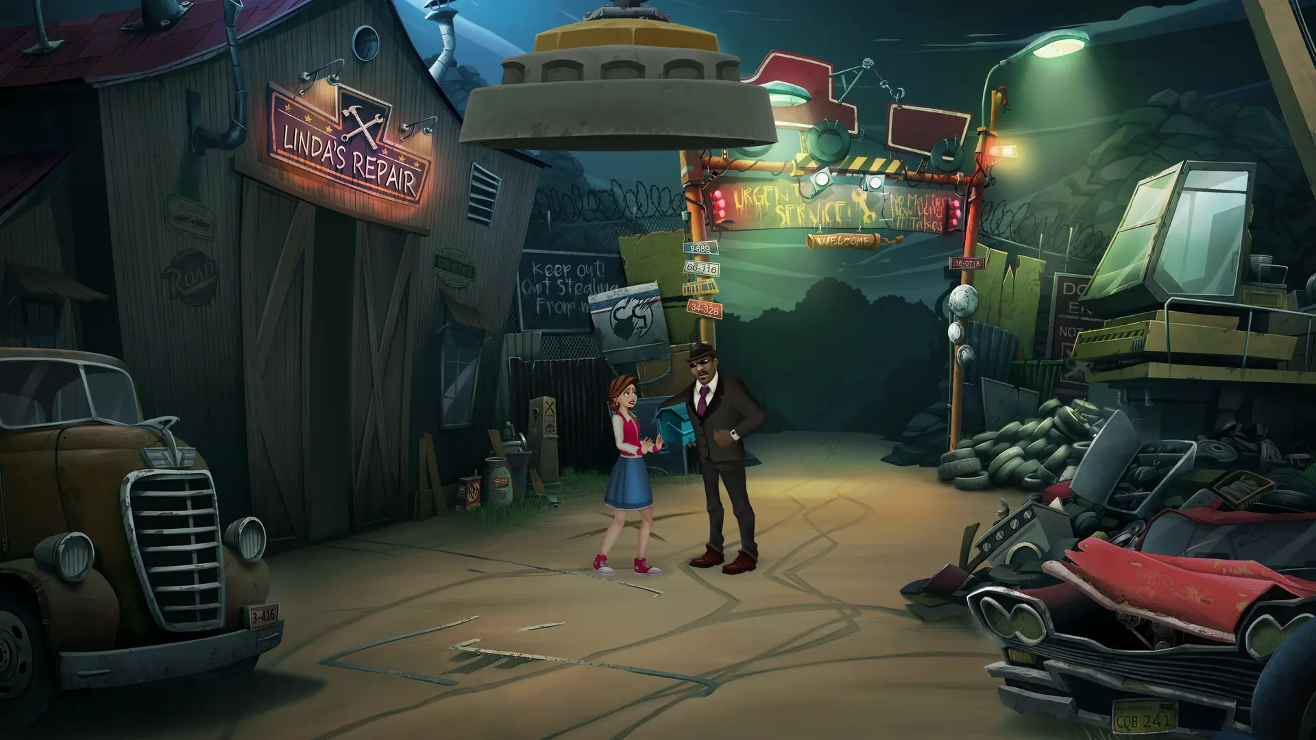 午夜前的三分钟/3 Minutes to Midnight - A Comedy Graphic Adventure 游戏截图