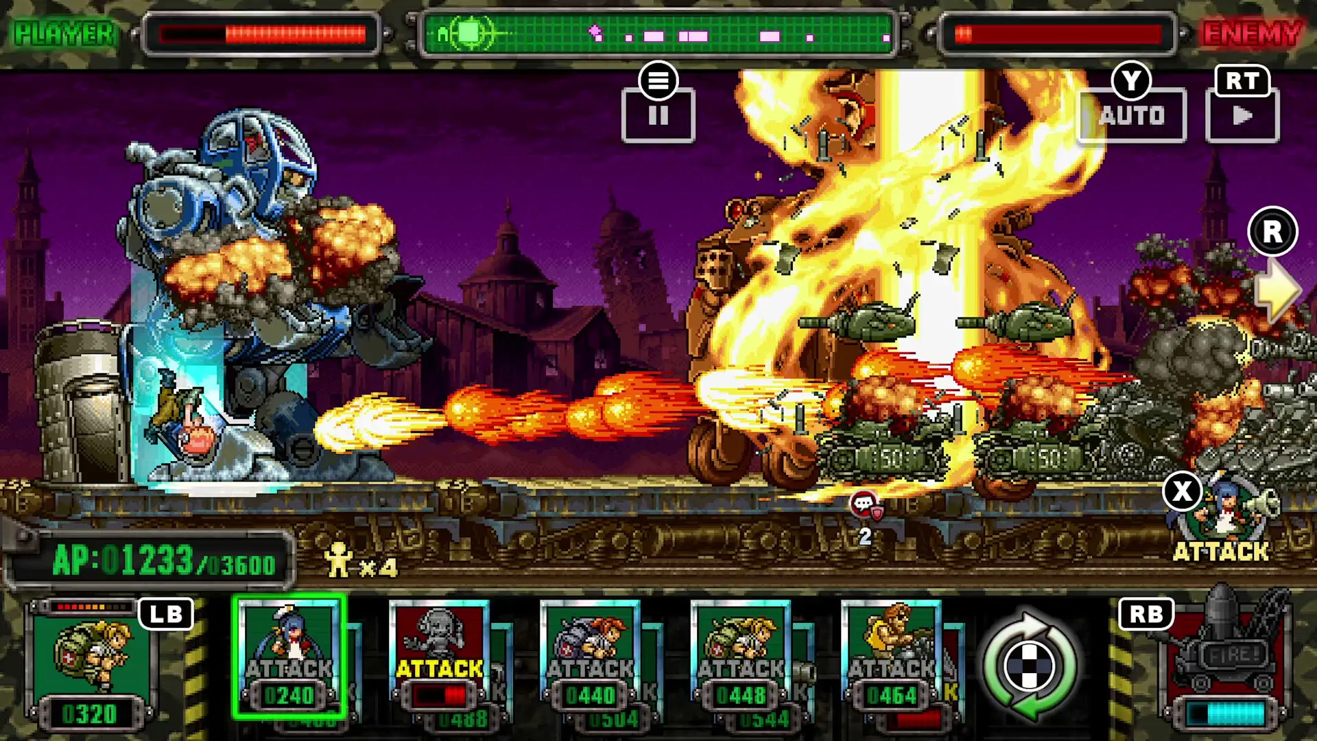合金弹头进攻：重装上阵/METAL SLUG ATTACK RELOADED 游戏截图