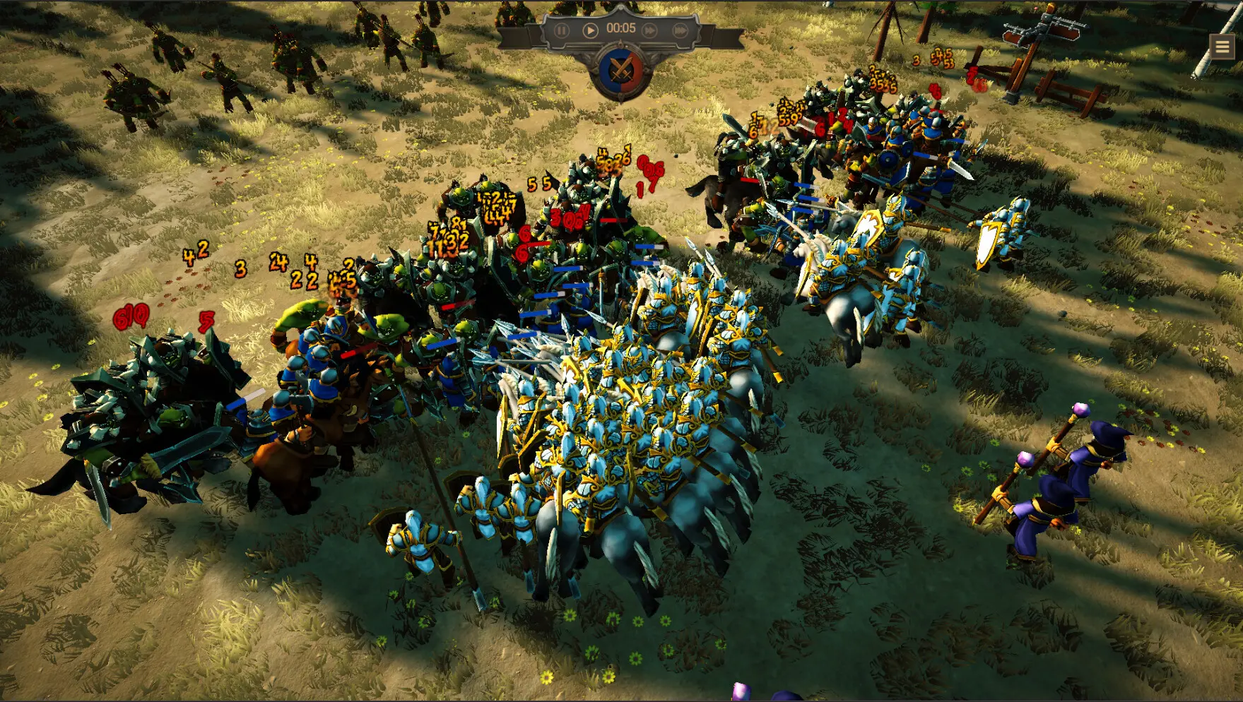 王国战争模拟器/Warlords Battle Simulator 游戏截图
