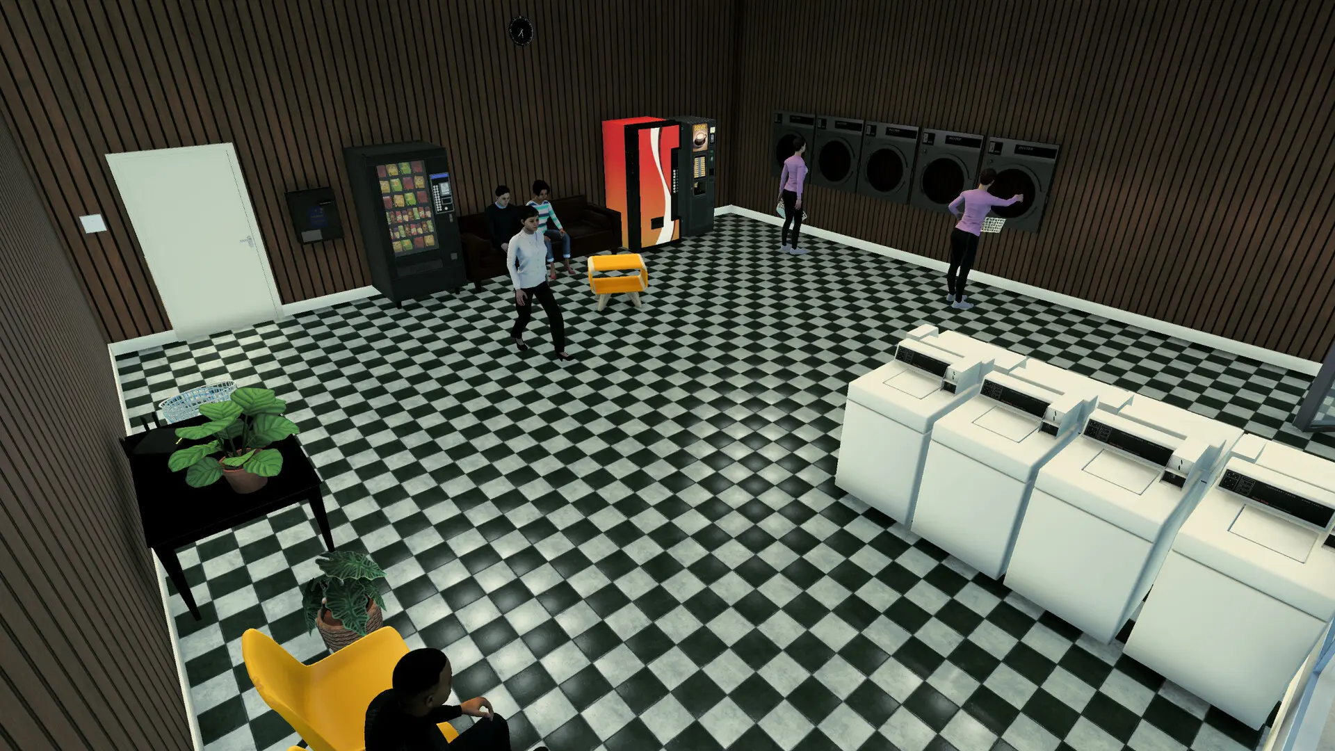 自助洗衣店模拟器/Laundromat Simulator 游戏截图