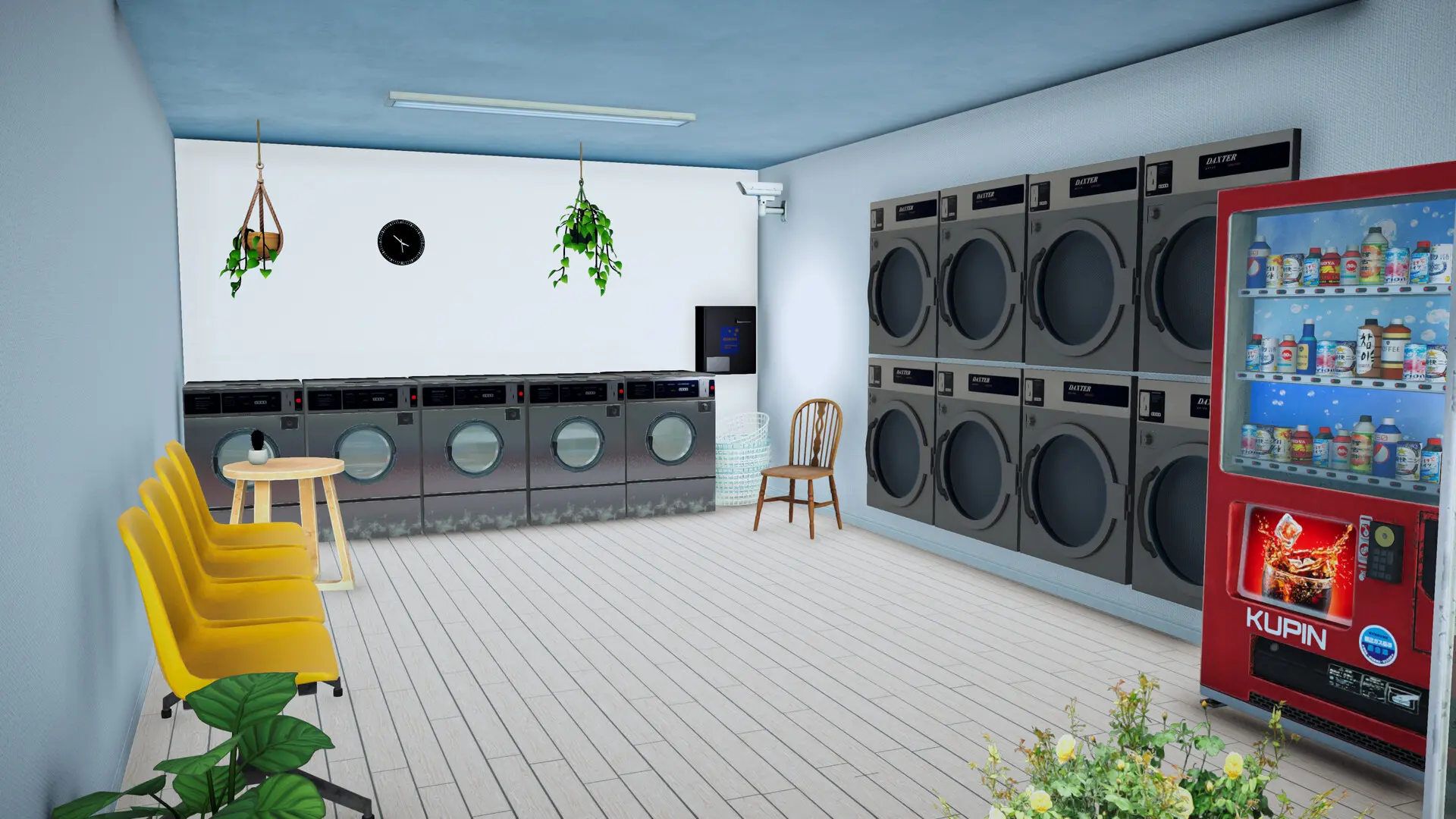 自助洗衣店模拟器/Laundromat Simulator 游戏截图