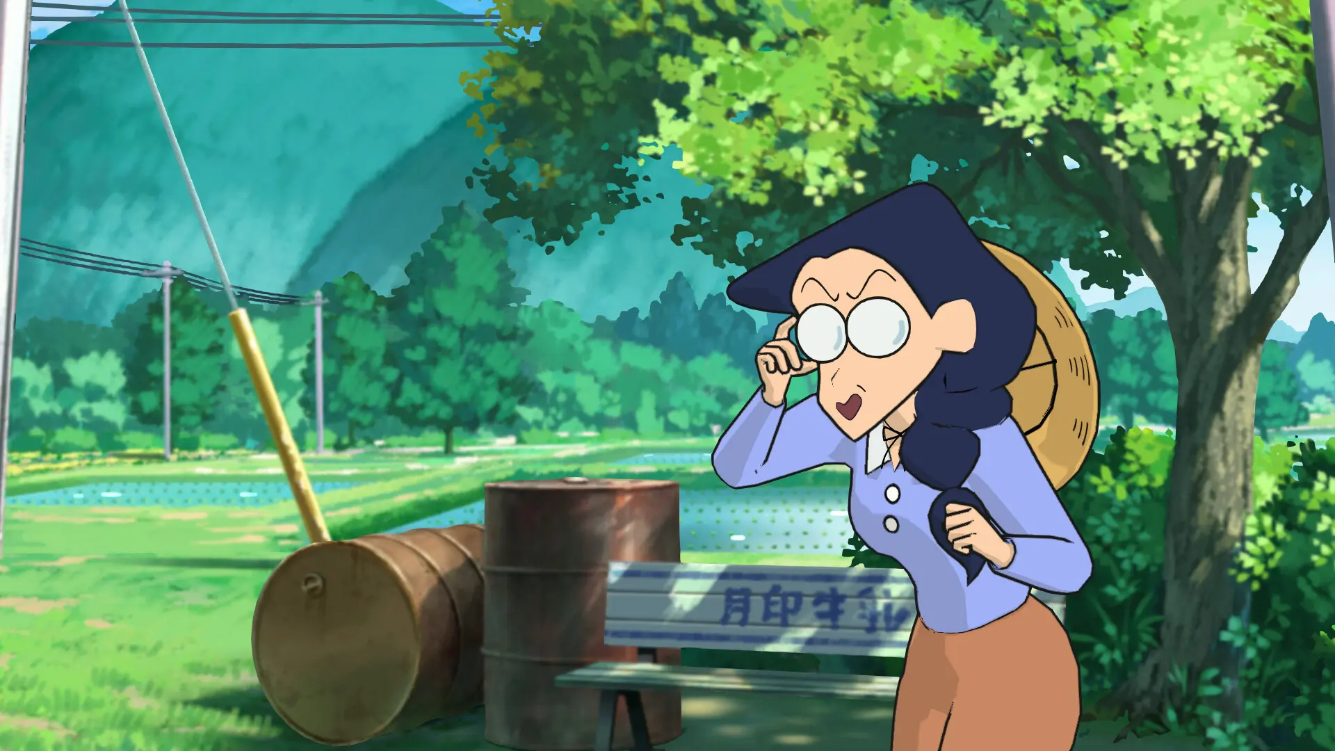蜡笔小新“煤炭镇的小白”/Shin chan: Shiro and the Coal Town 游戏截图