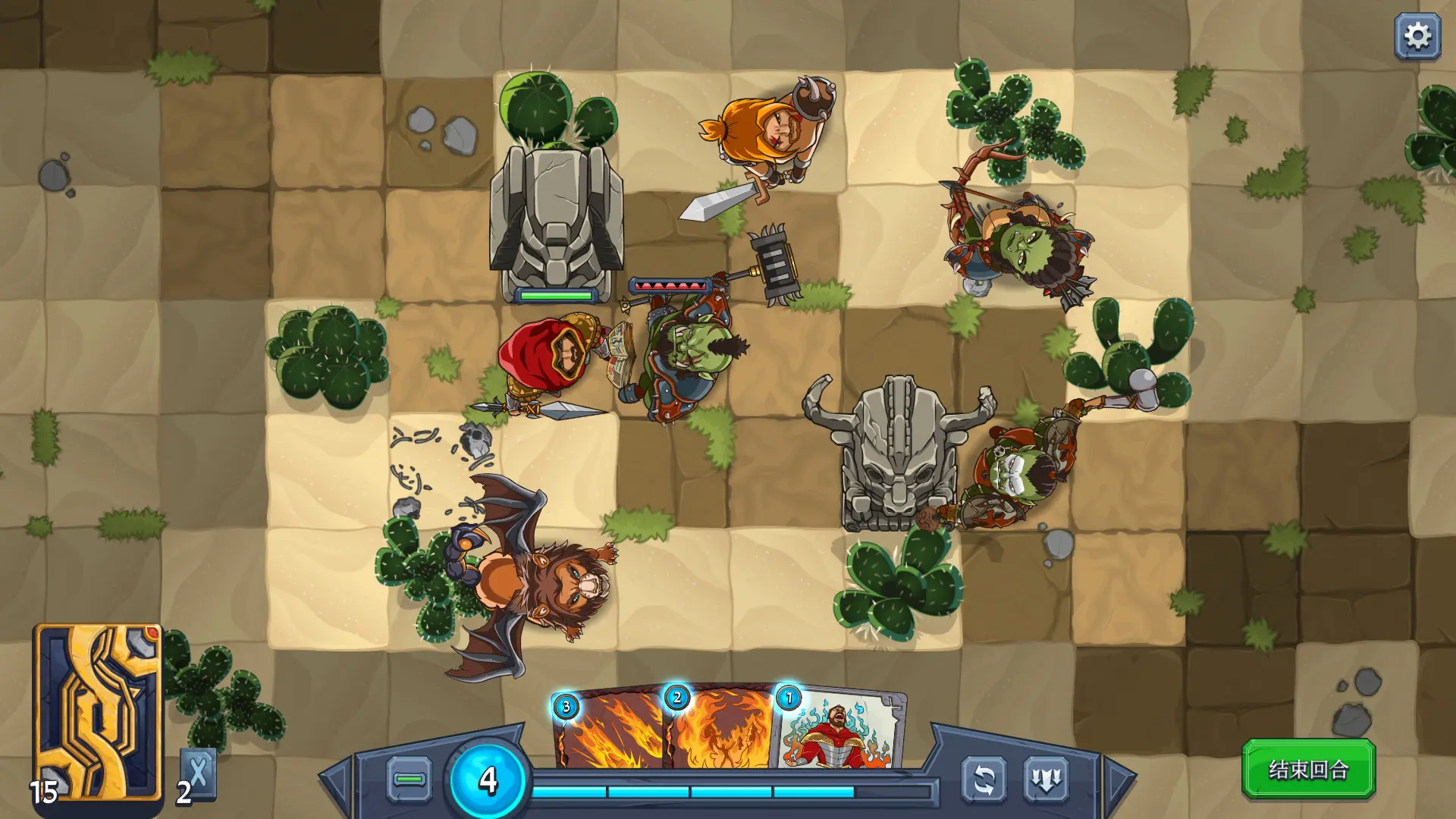 召唤命途/Abalon: Roguelike Tactics CCG 游戏截图