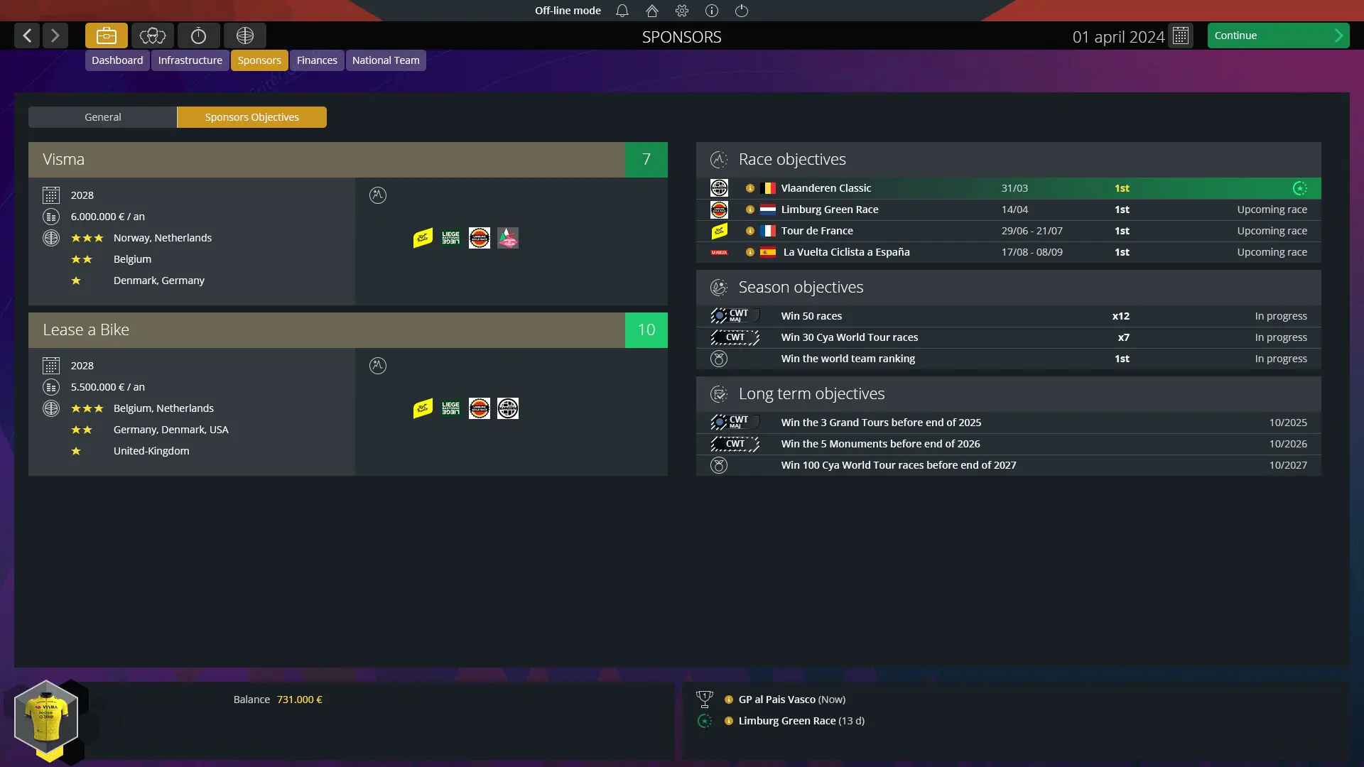 职业自行车队经理2024/Pro Cycling Manager 2024 游戏截图