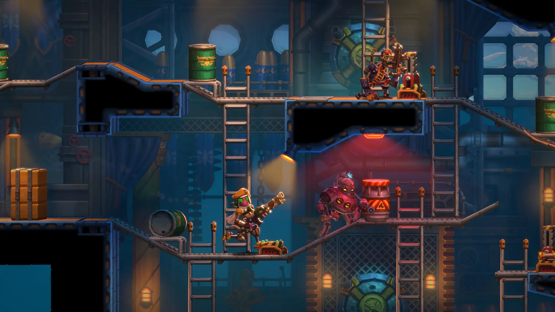 蒸汽世界:劫掠2/SteamWorld Heist II 游戏截图