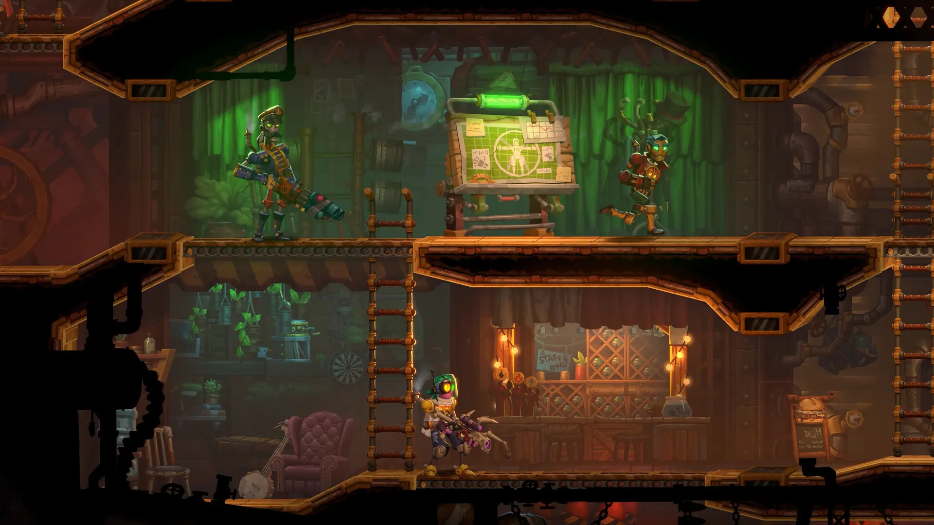 蒸汽世界:劫掠2/SteamWorld Heist II 游戏截图
