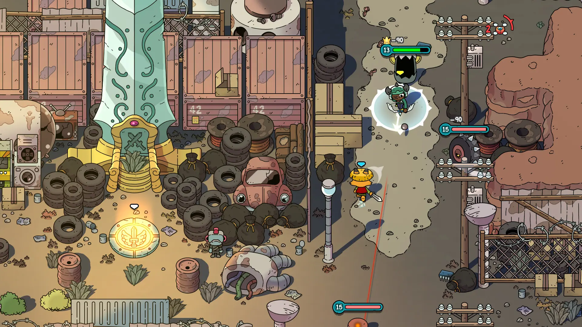 迪托之剑:Mormo 的诅咒/The Swords of Ditto: Mormo's Curse 游戏截图