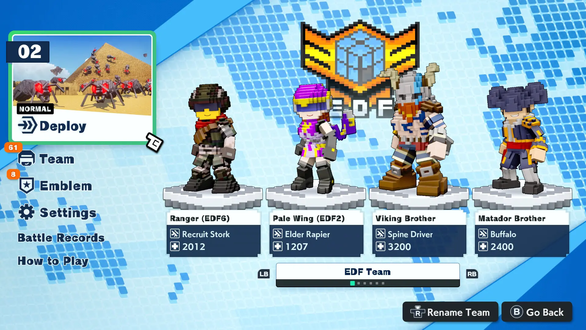 数码方块地球防卫军2/EARTH DEFENSE FORCE: WORLD BROTHERS 2 游戏截图