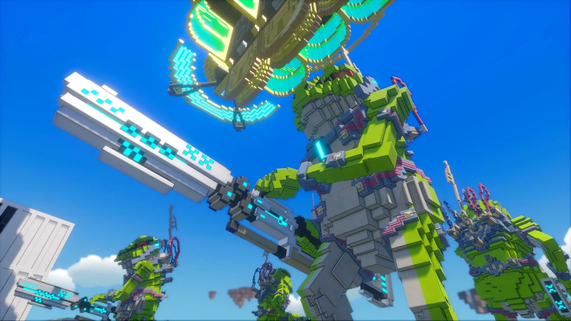 数码方块地球防卫军2/EARTH DEFENSE FORCE: WORLD BROTHERS 2 游戏截图