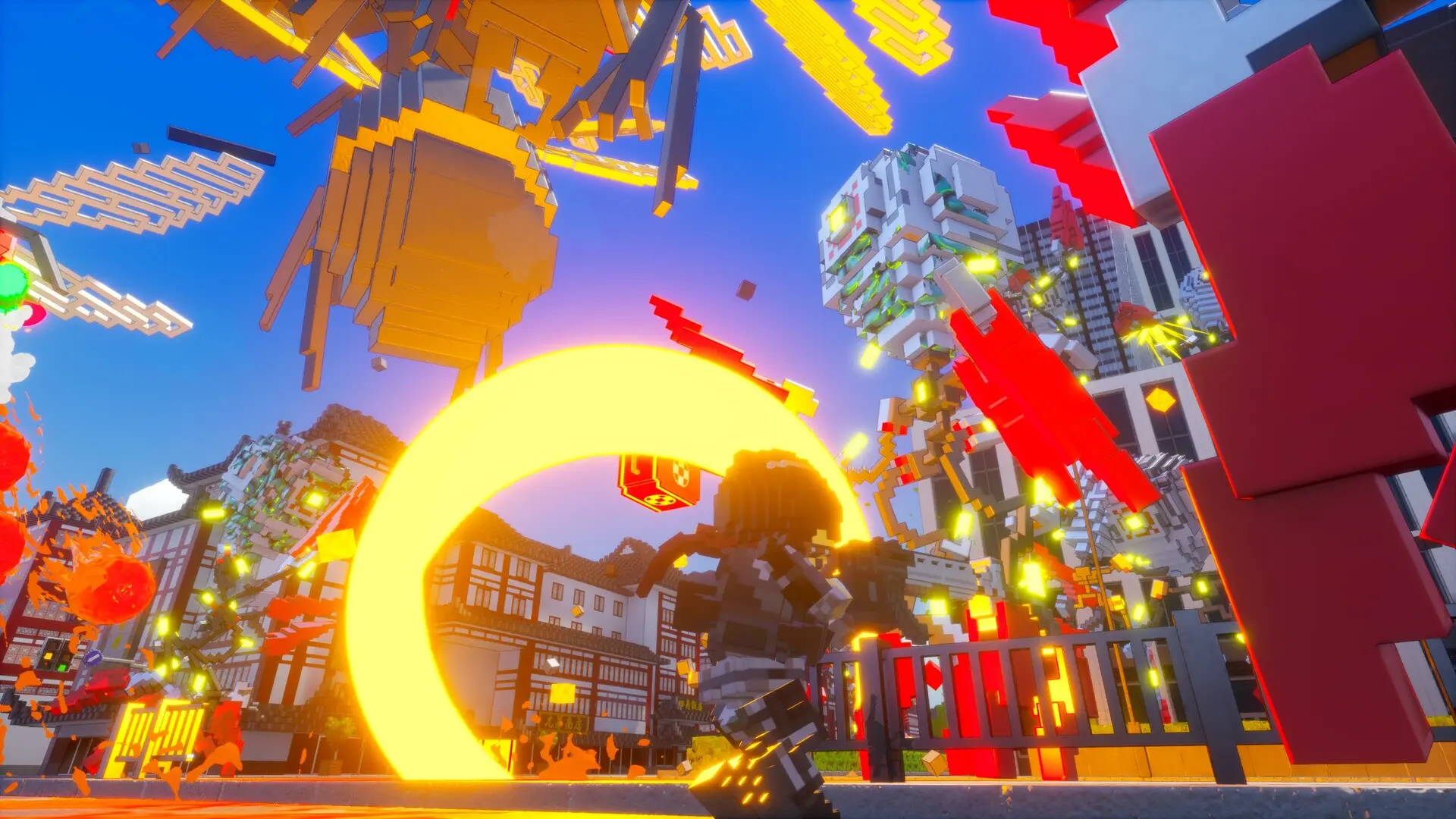 数码方块地球防卫军2/EARTH DEFENSE FORCE: WORLD BROTHERS 2 游戏截图