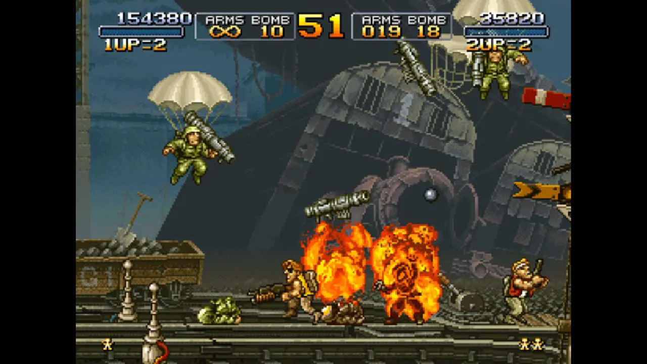 合金弹头/METAL SLUG 游戏截图