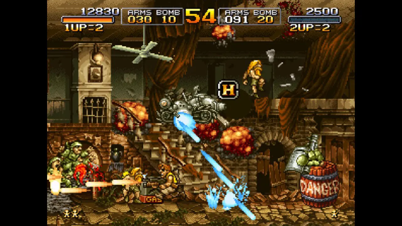 合金弹头/METAL SLUG 游戏截图