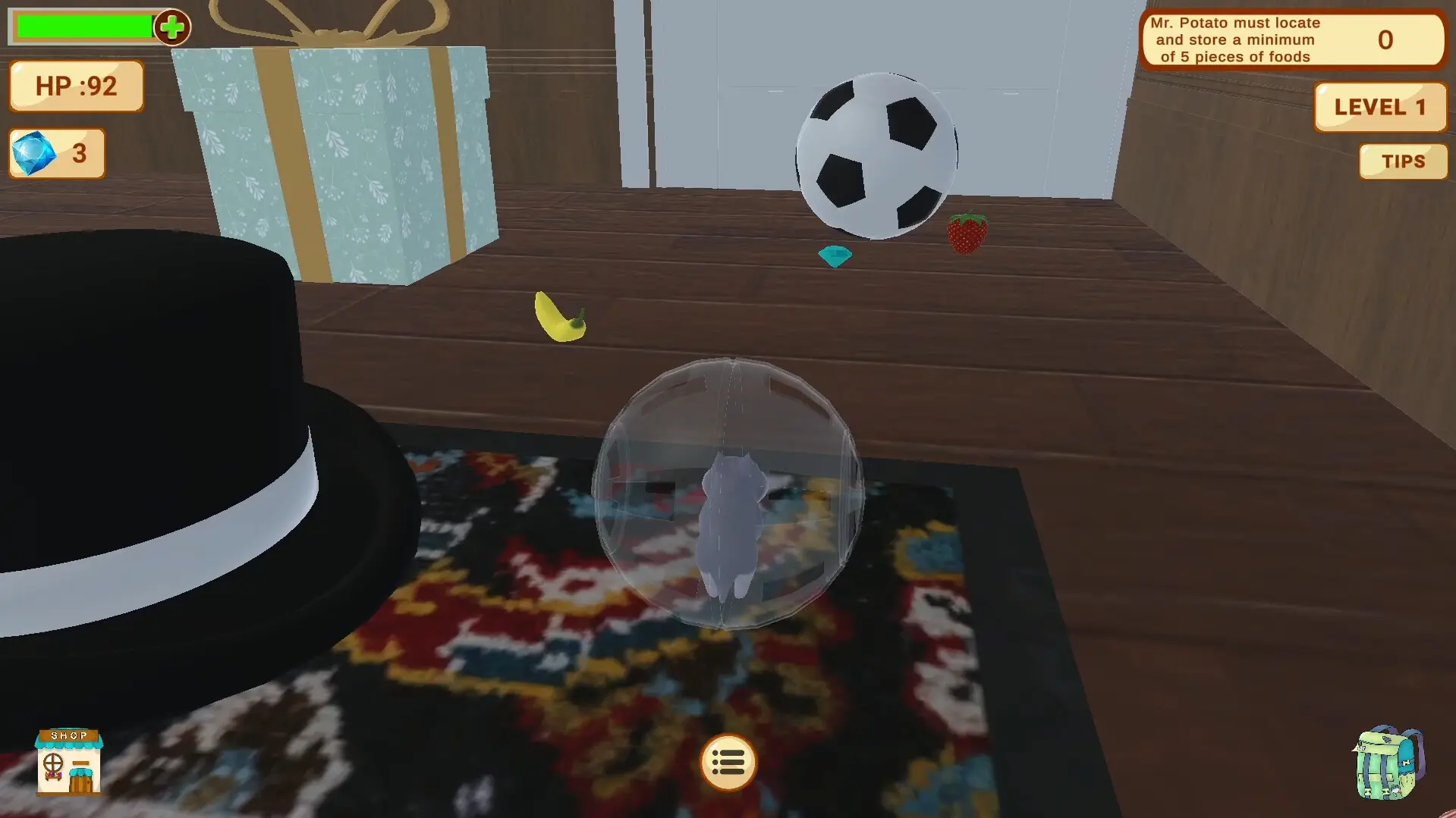 仓鼠球:马铃薯大逃亡/Hamsterball: Potato's Great Escape 游戏截图