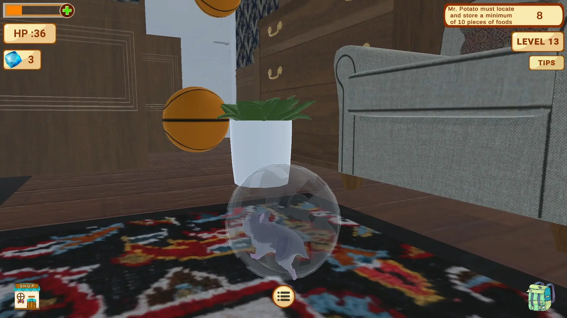 仓鼠球:马铃薯大逃亡/Hamsterball: Potato's Great Escape 游戏截图