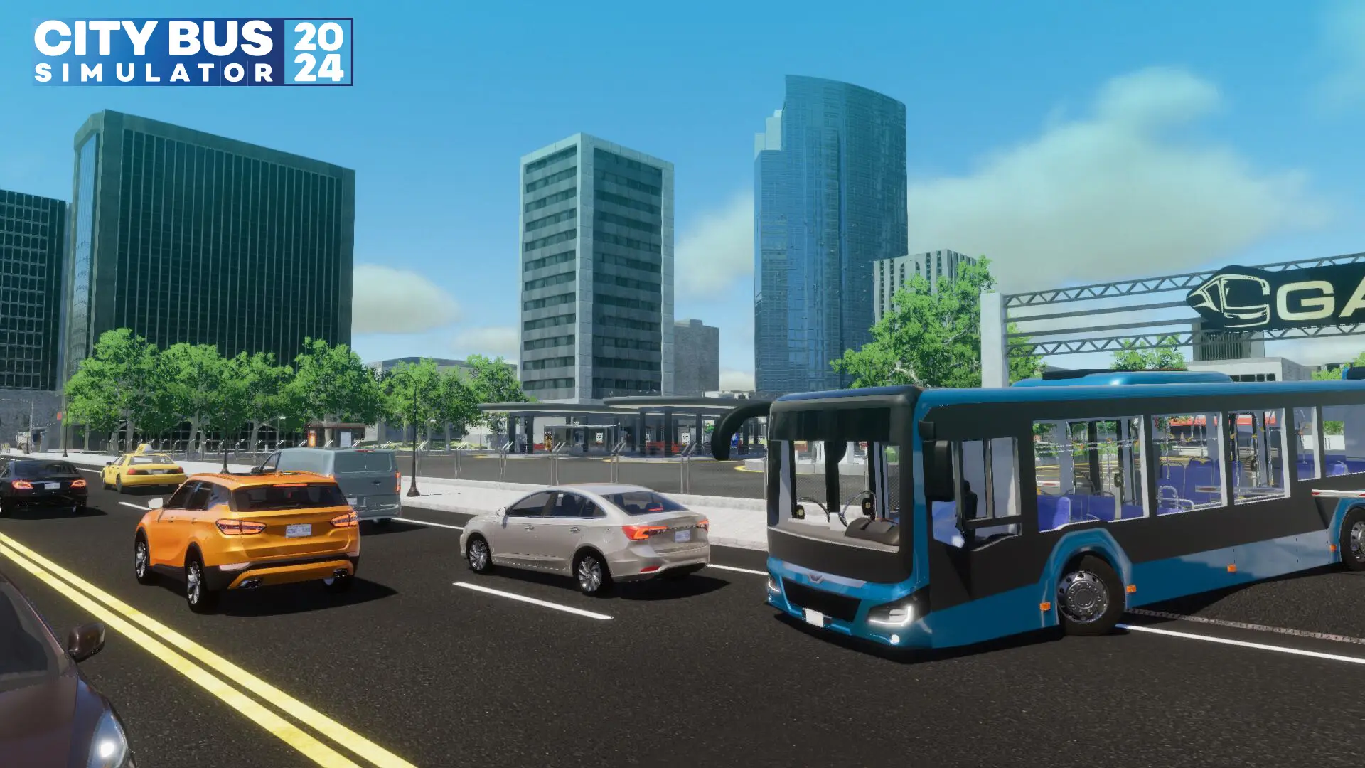 城市巴士模拟器2024/City Bus Simulator 2024 游戏截图