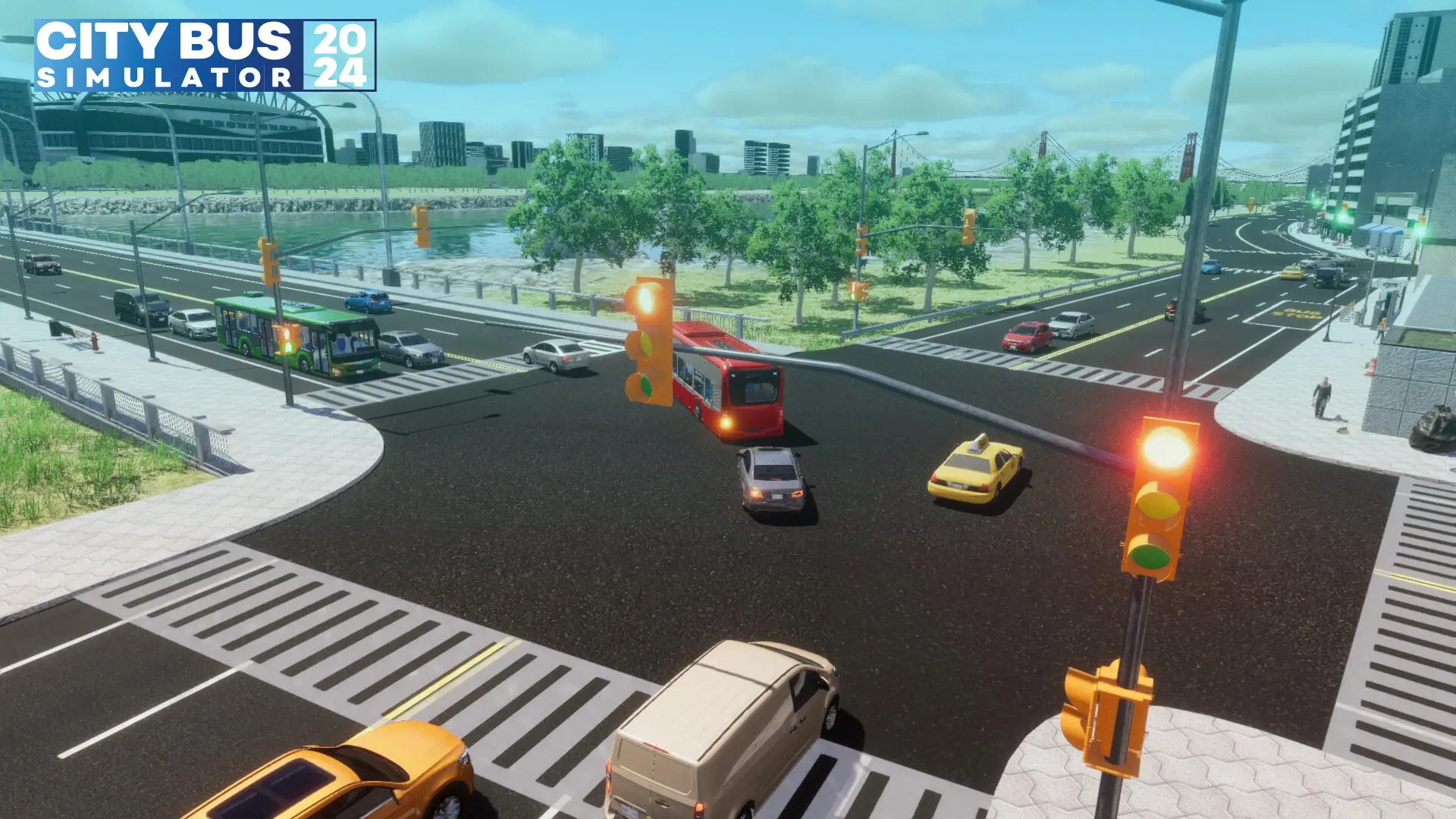 城市巴士模拟器2024/City Bus Simulator 2024 游戏截图