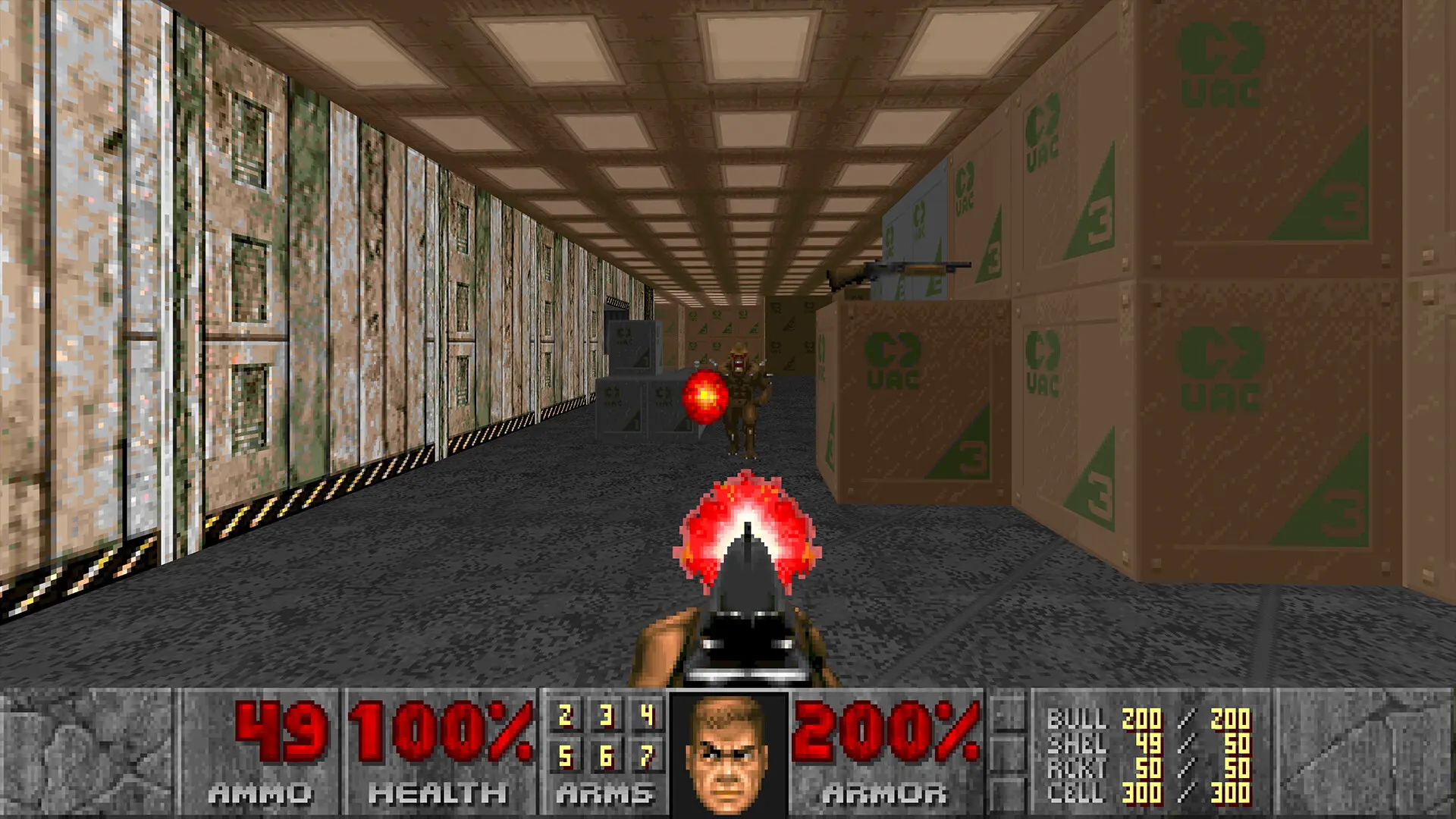 毁灭战士+毁灭战士2/DOOM + DOOM II/支持网络联机 游戏截图