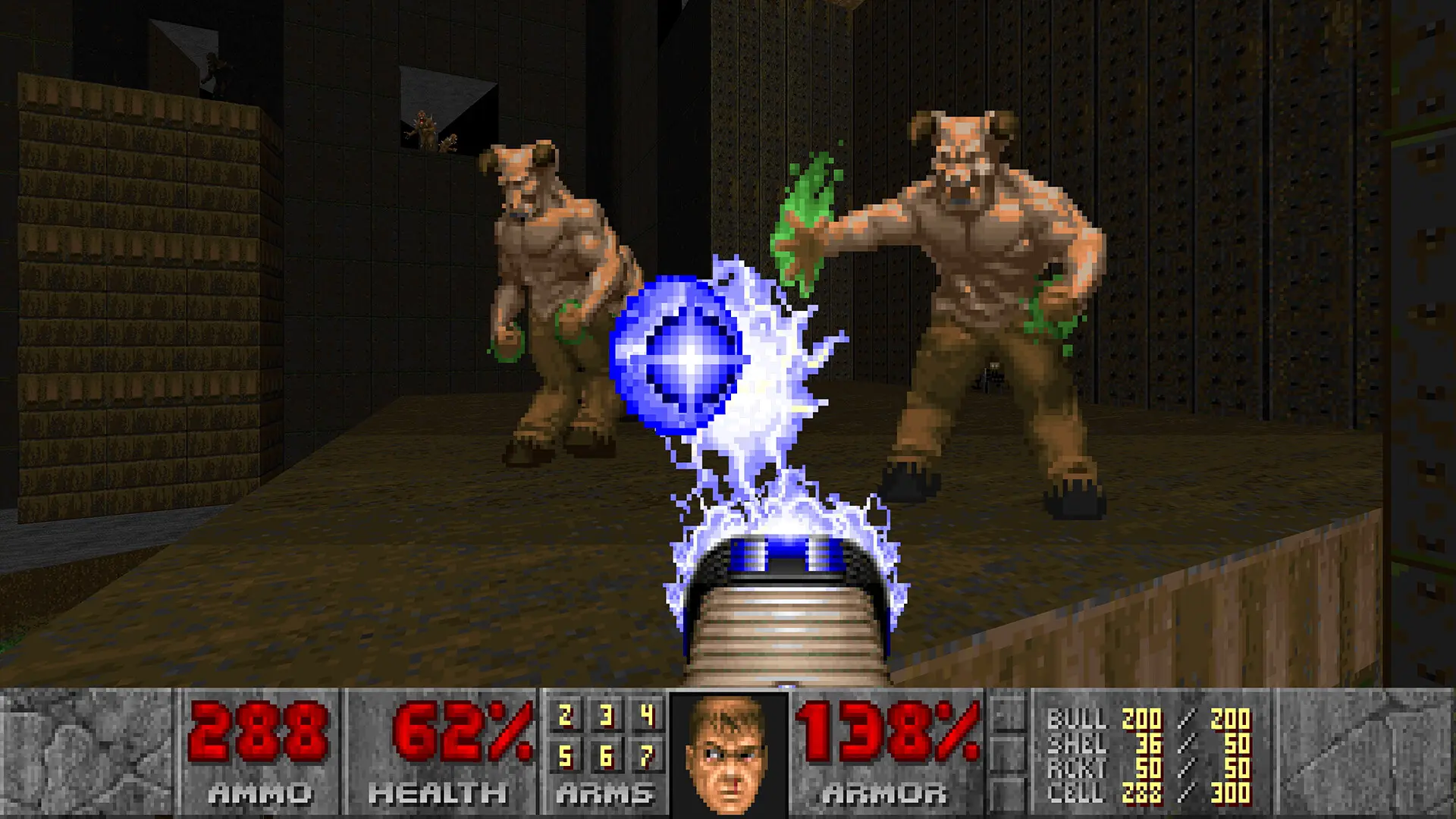 毁灭战士+毁灭战士2/DOOM + DOOM II/支持网络联机 游戏截图