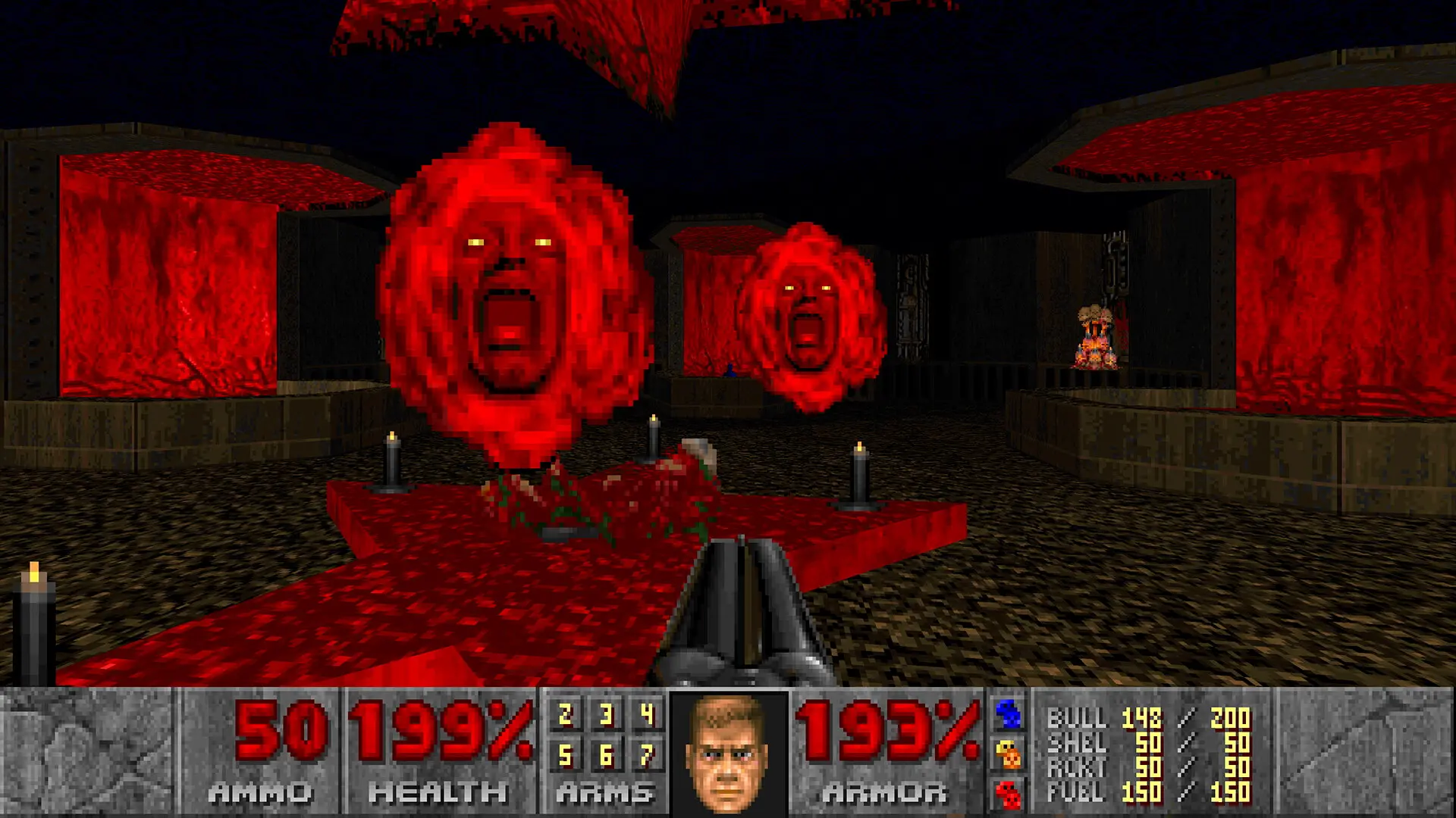 毁灭战士+毁灭战士2/DOOM + DOOM II/支持网络联机 游戏截图